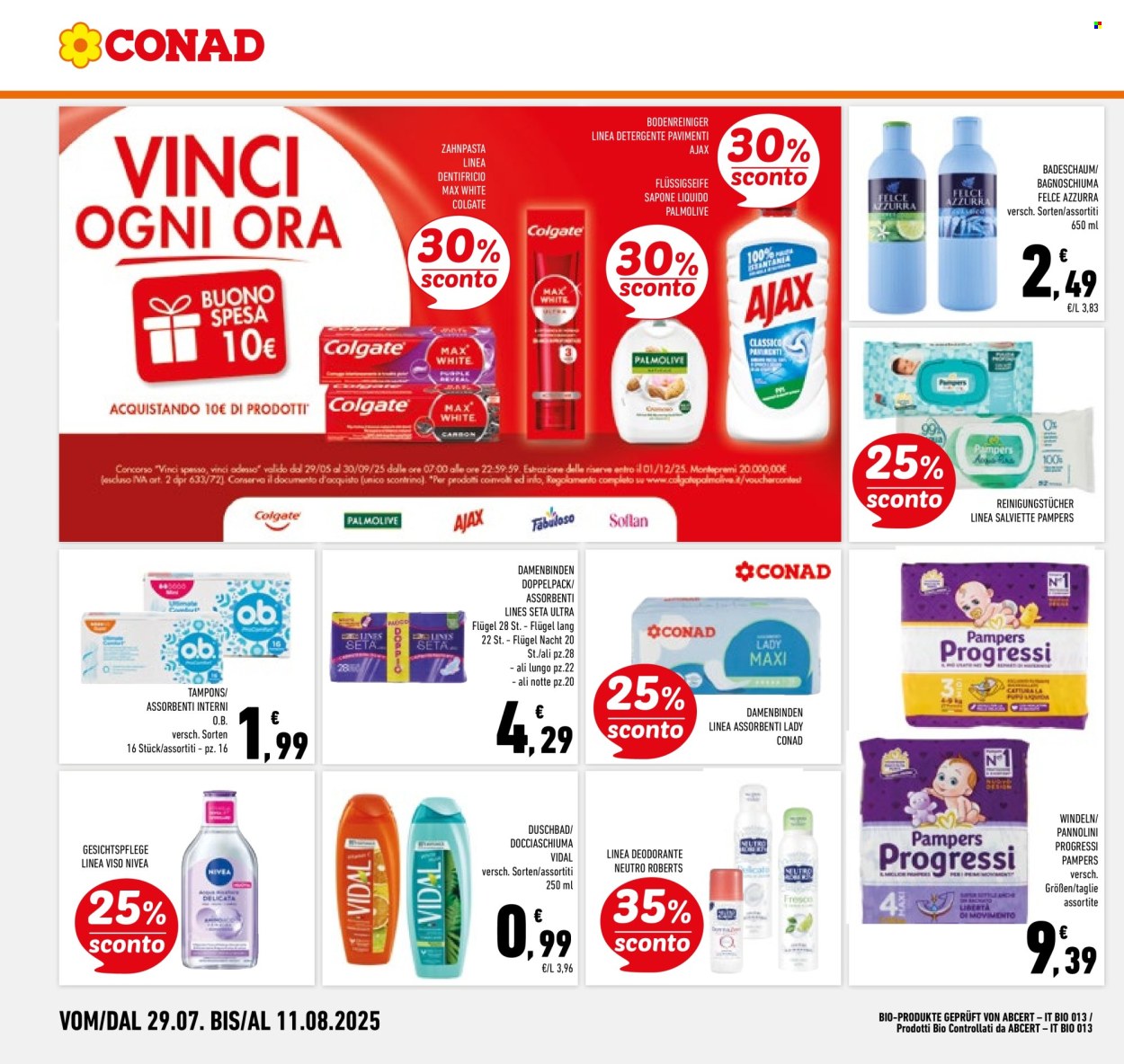 Volantino Conad - 29/7/2025 - 11/8/2025. Pagina 24