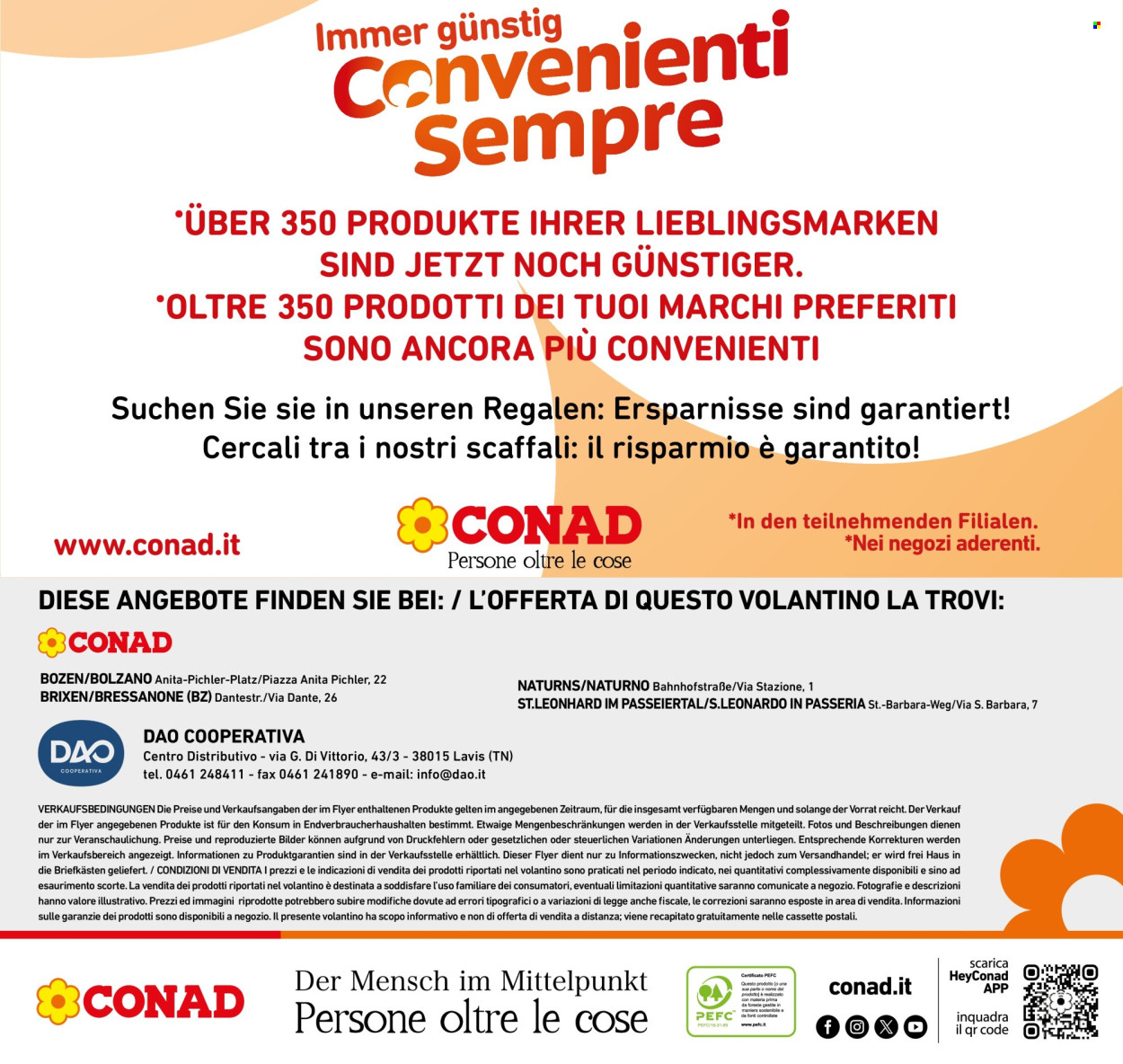 Volantino Conad - 29/7/2025 - 11/8/2025. Pagina 28