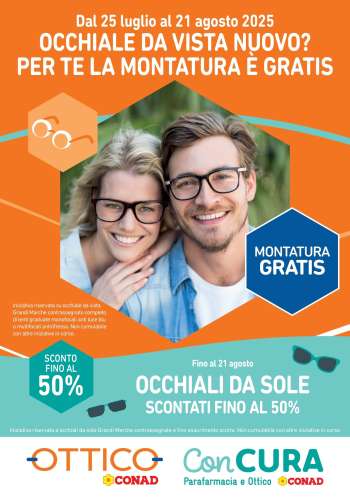 Volantino Spazio Conad - 25/7/2025 - 21/8/2025.