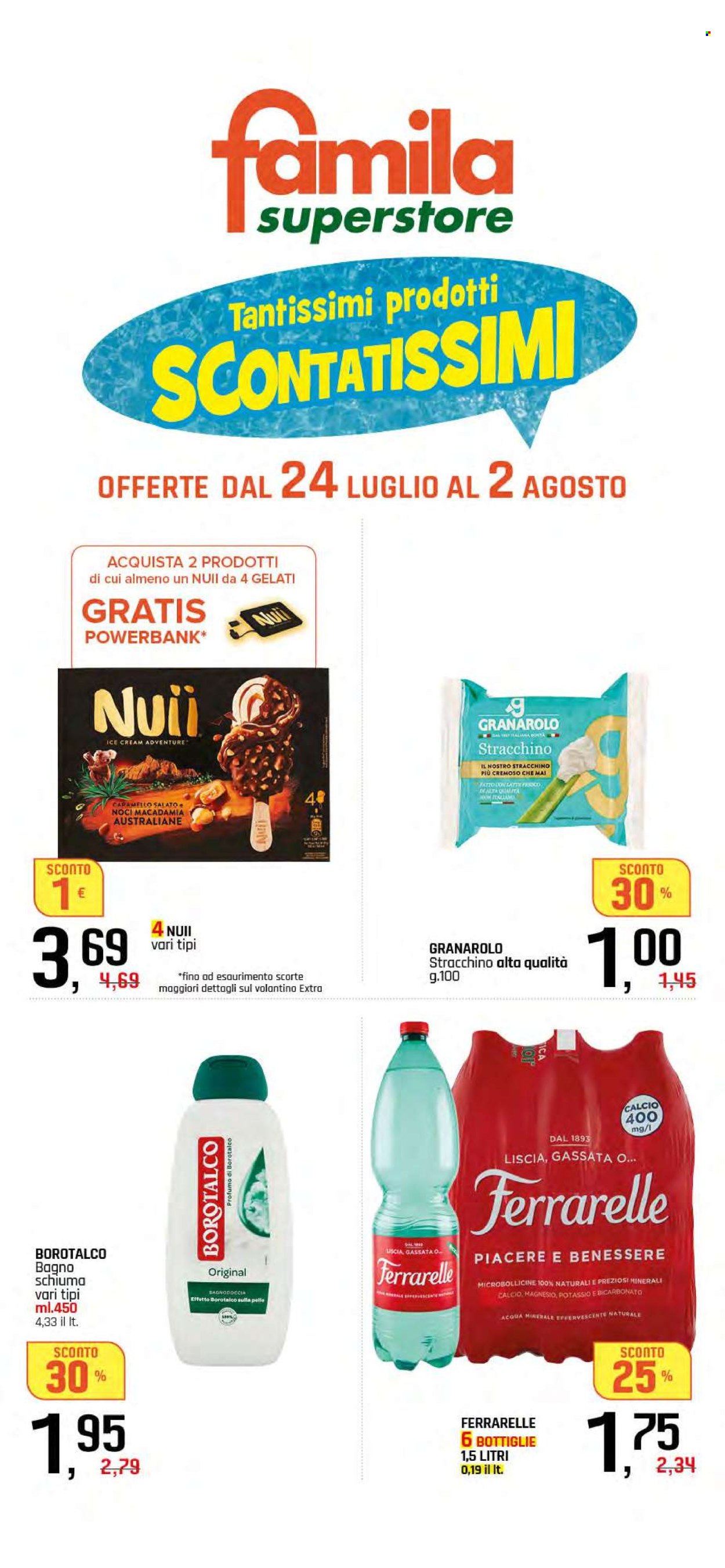 Volantino Famila - 24/7/2025 - 2/8/2025. Pagina 1