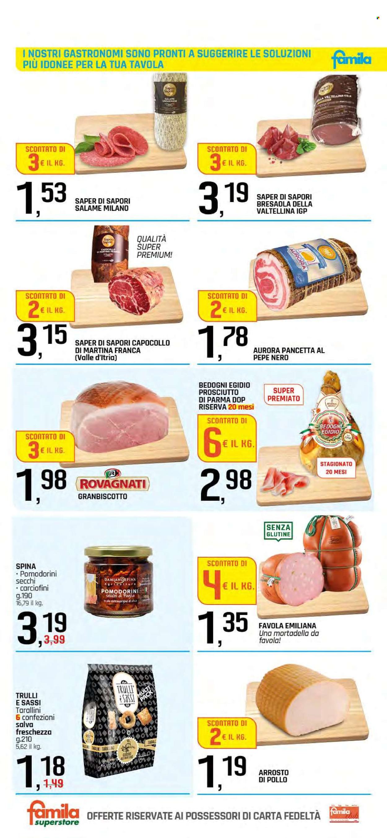 Volantino Famila - 24/7/2025 - 2/8/2025. Pagina 6