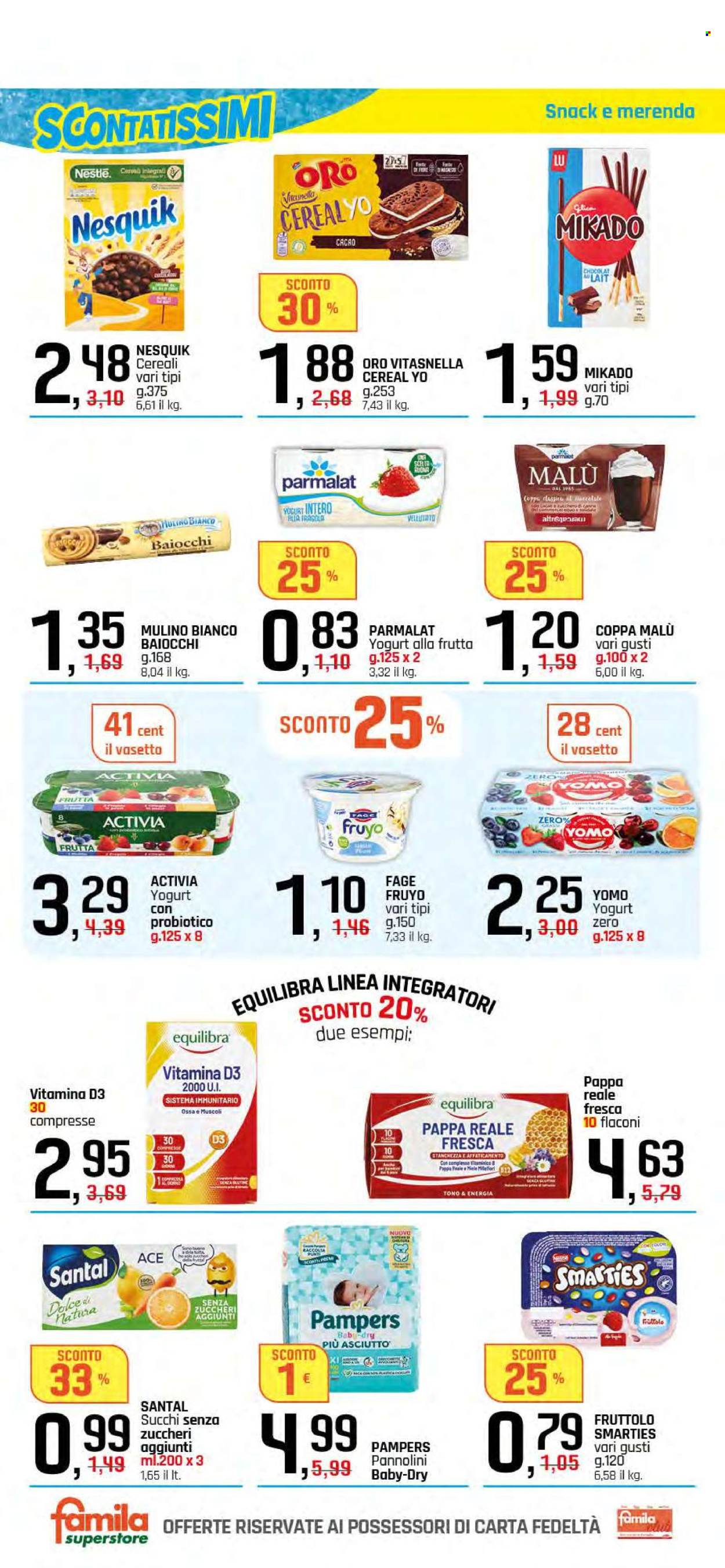 Volantino Famila - 24/7/2025 - 2/8/2025. Pagina 14