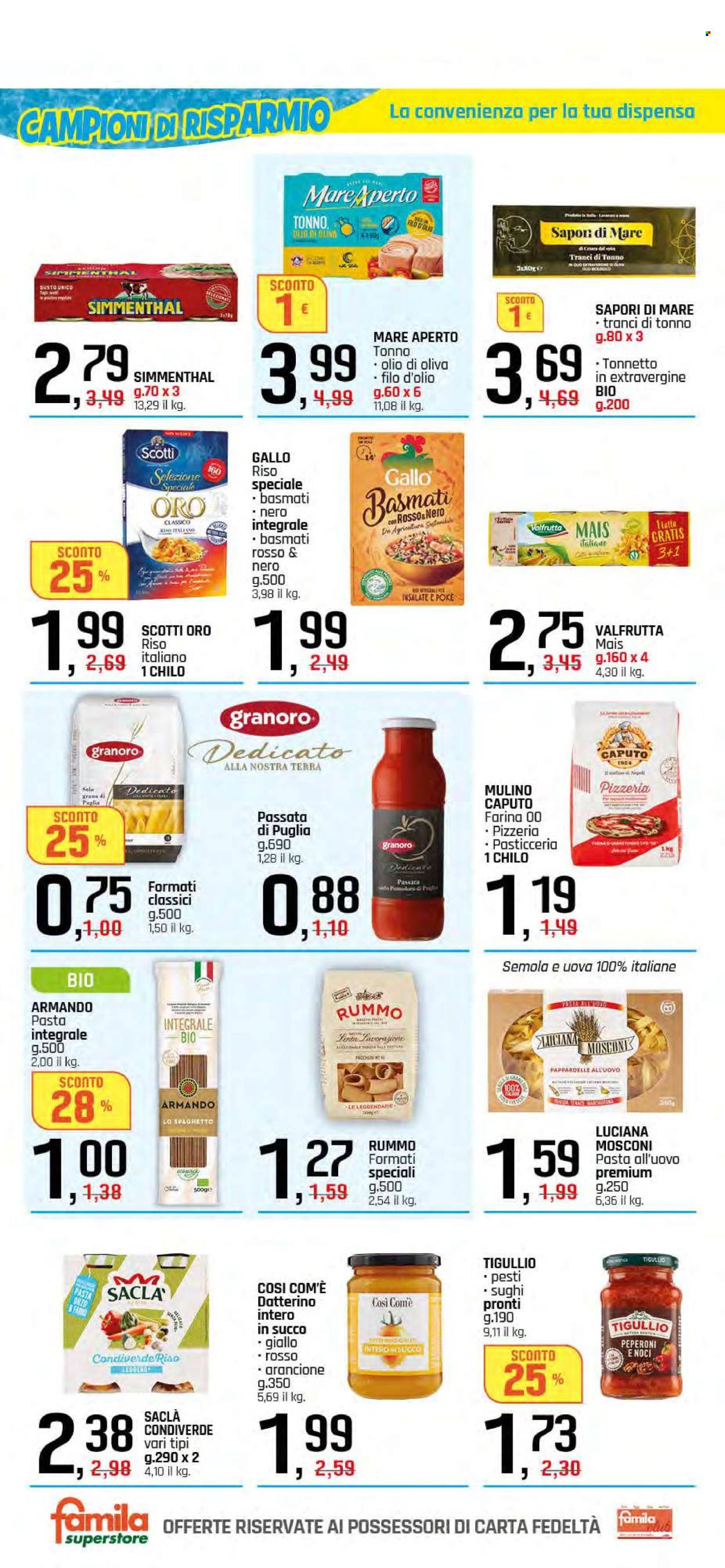 Volantino Famila - 24/7/2025 - 2/8/2025. Pagina 15