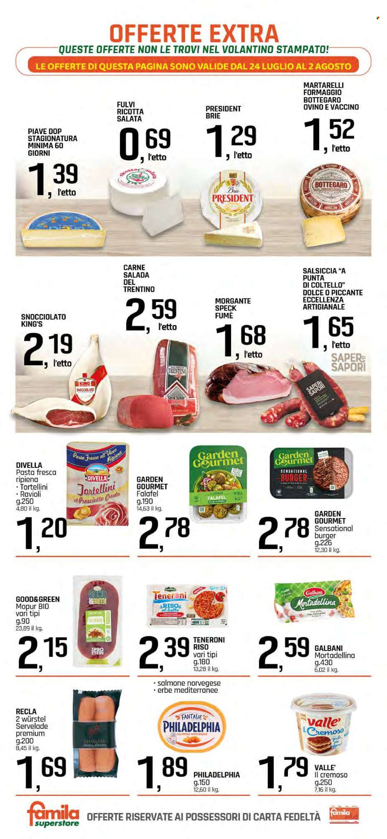 Volantino Famila - 24/7/2025 - 2/8/2025. Pagina 18