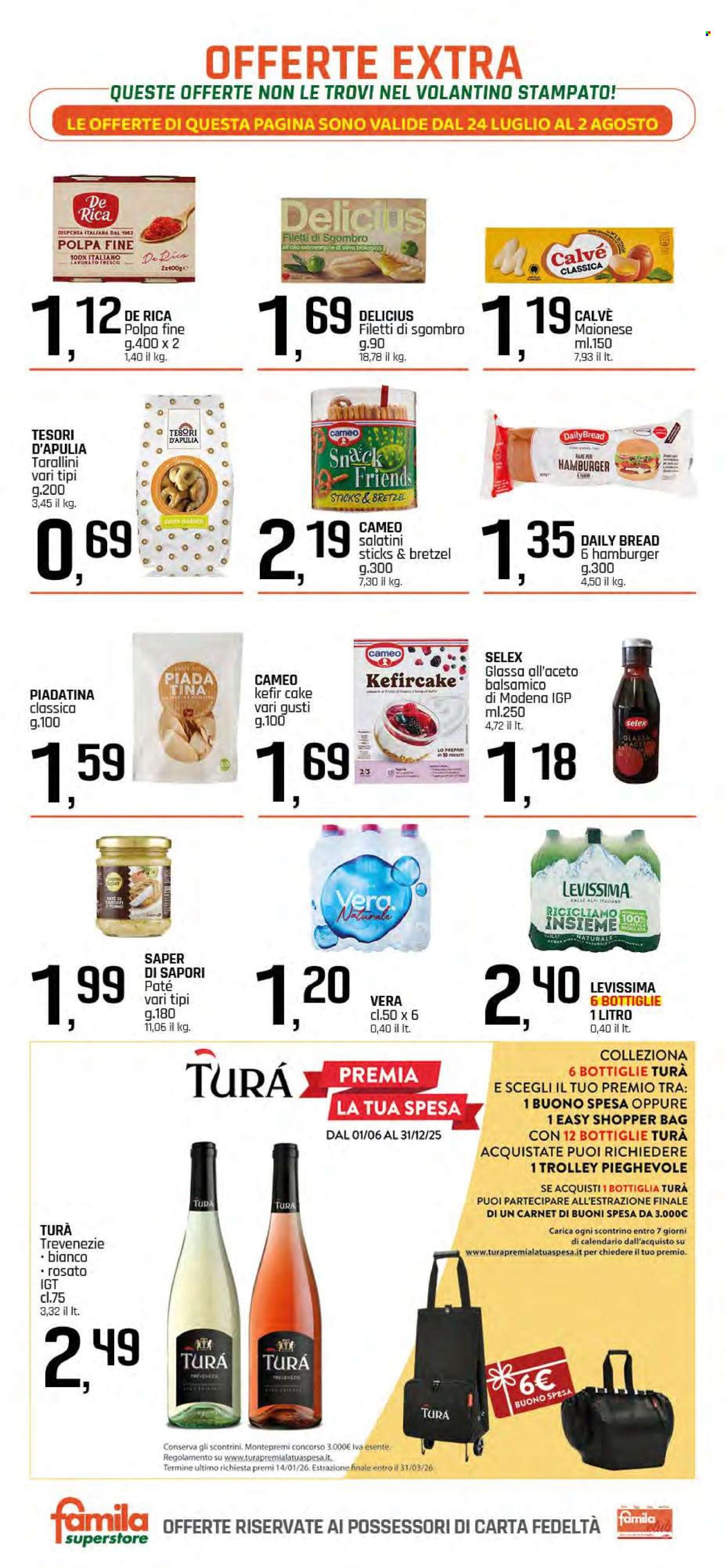 Volantino Famila - 24/7/2025 - 2/8/2025. Pagina 21