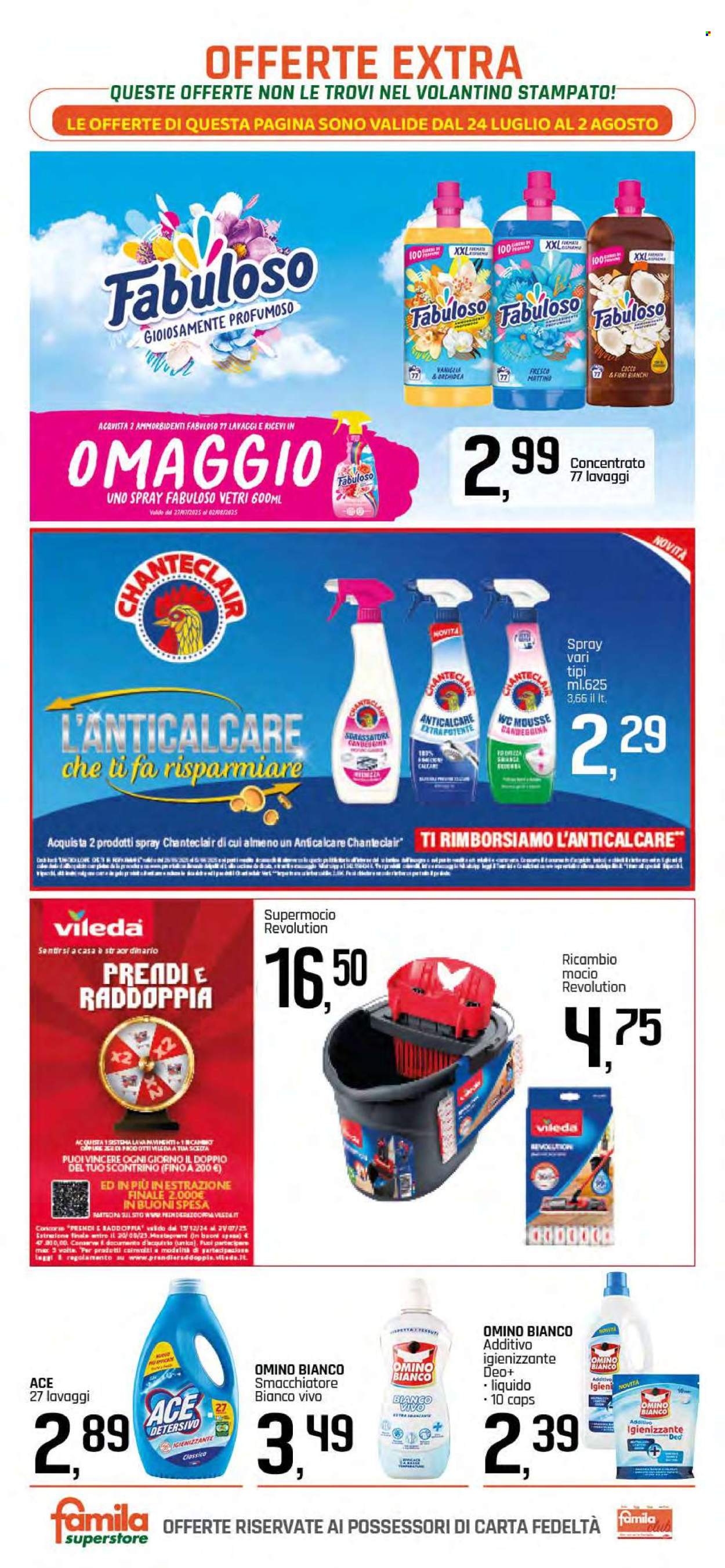 Volantino Famila - 24/7/2025 - 2/8/2025. Pagina 23