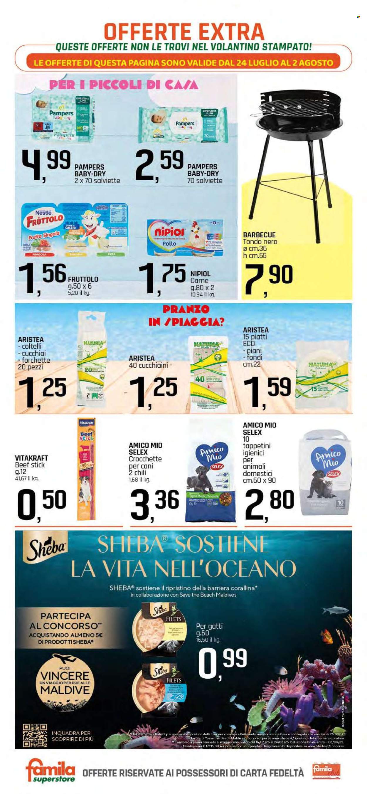 Volantino Famila - 24/7/2025 - 2/8/2025. Pagina 28