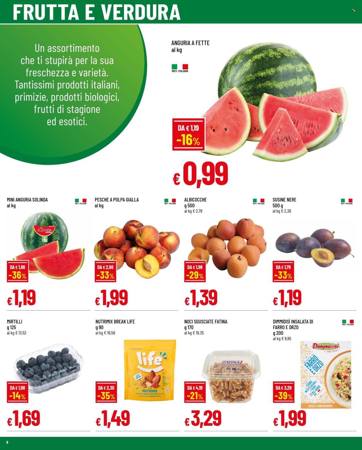 Volantino Famila - 28/7/2025 - 10/8/2025. Pagina 6