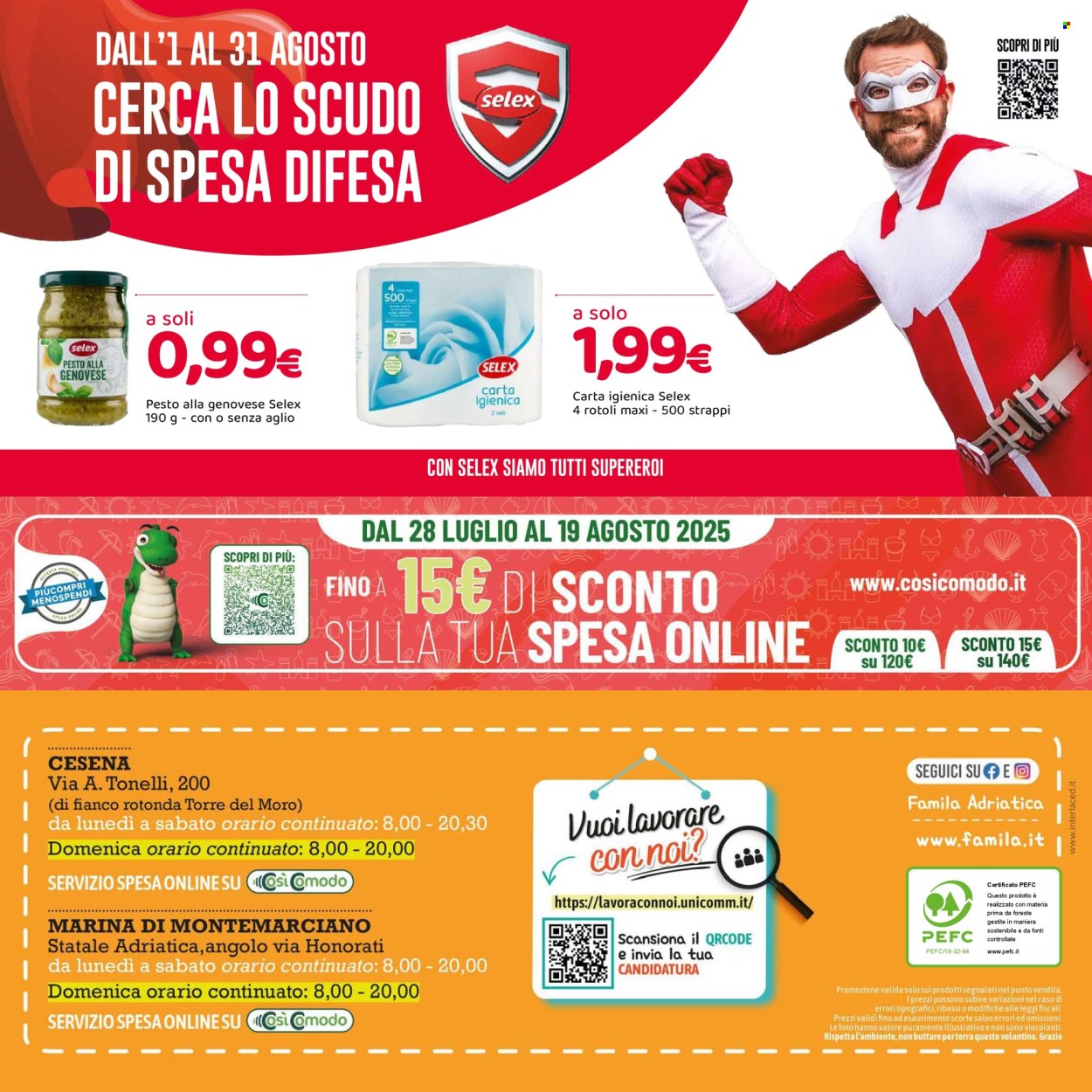 Volantino Famila - 31/7/2025 - 20/8/2025. Pagina 24