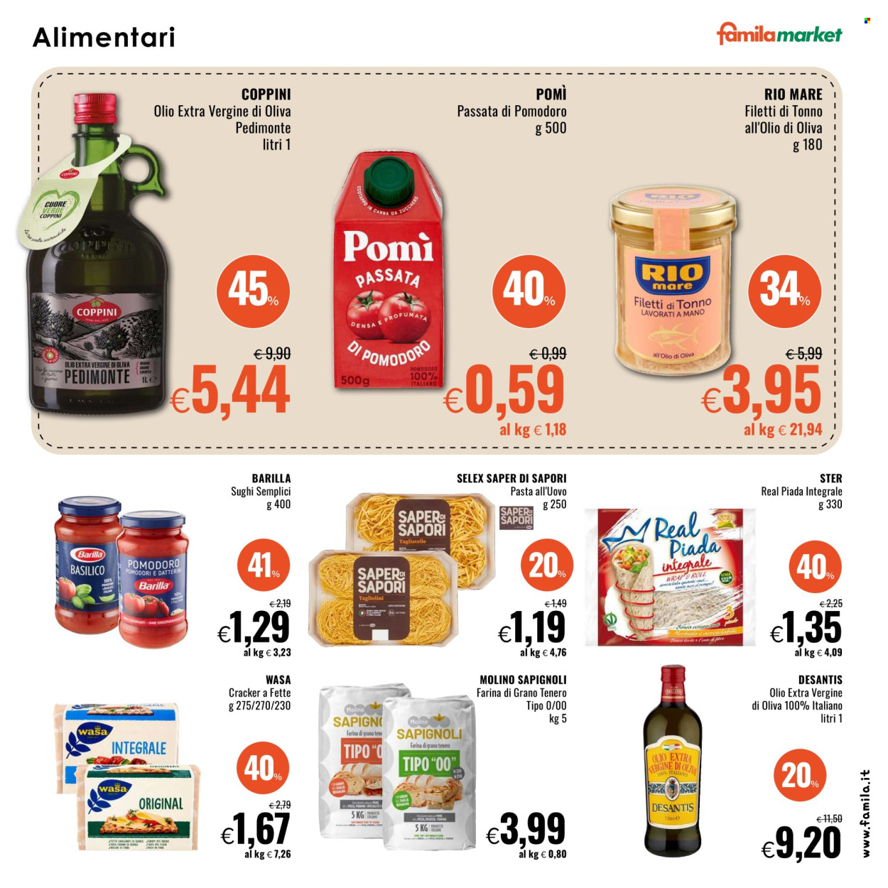 Volantino Famila - 31/7/2025 - 20/8/2025. Pagina 9