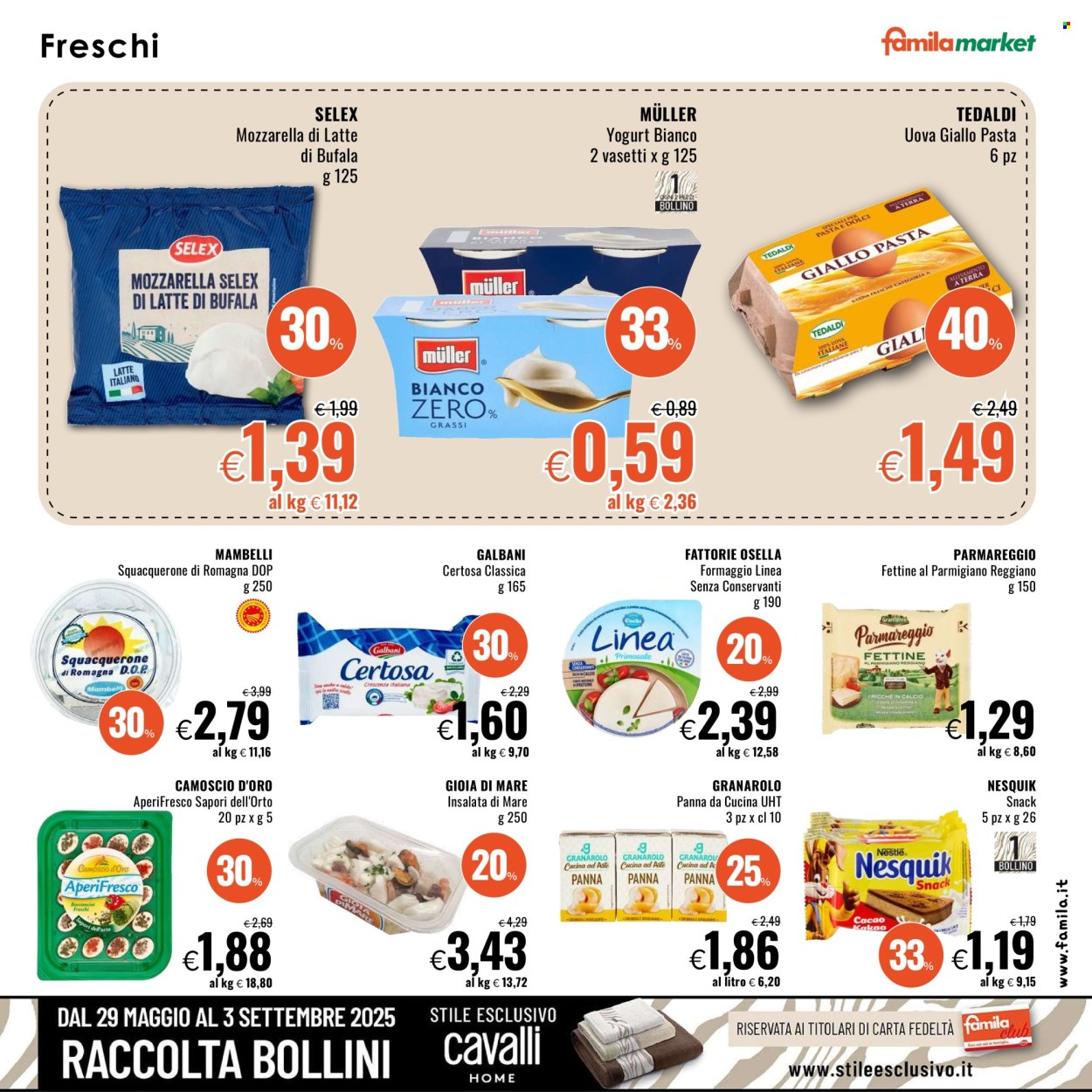 Volantino Famila - 31/7/2025 - 20/8/2025. Pagina 7