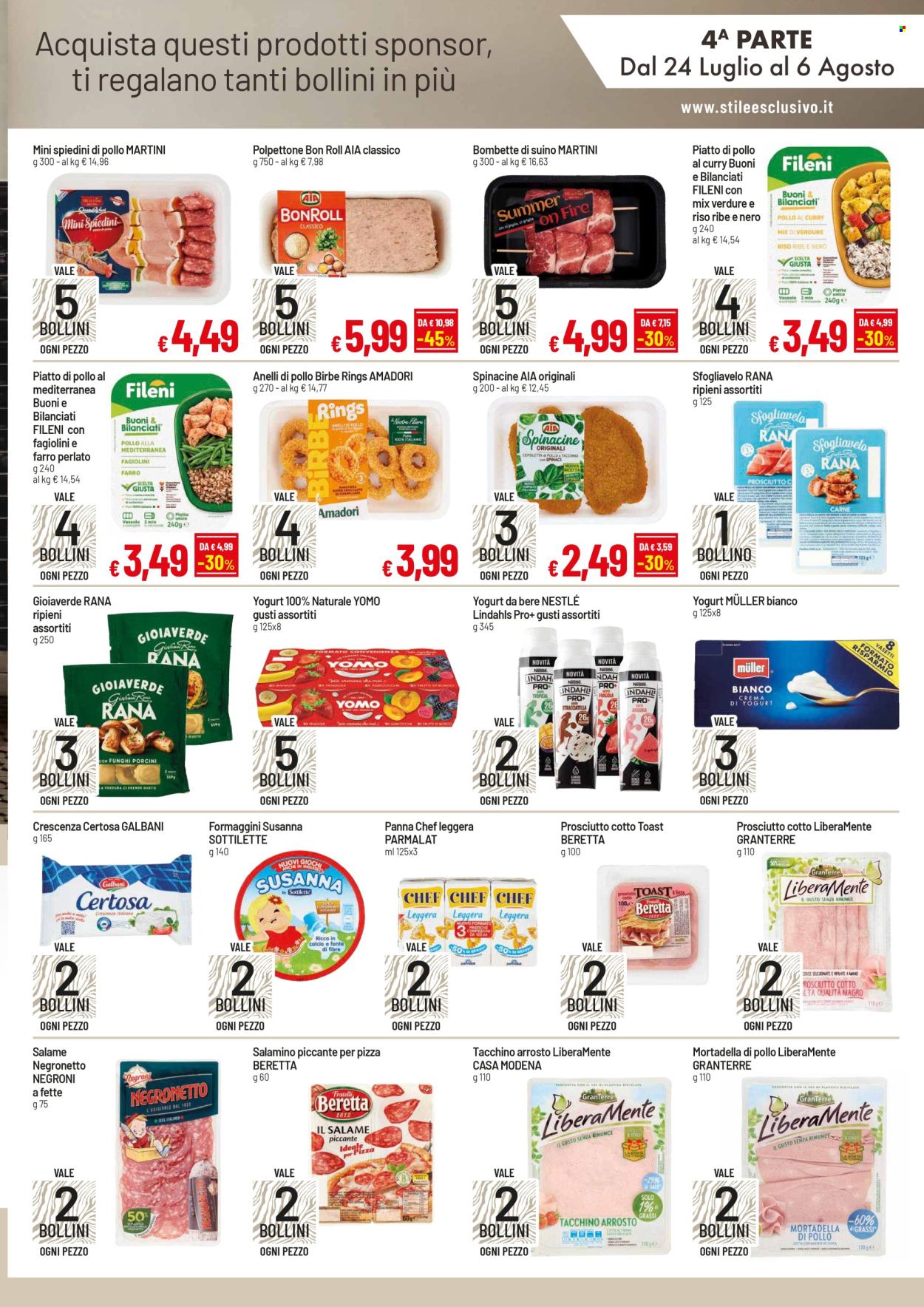 Volantino Famila - 24/7/2025 - 6/8/2025. Pagina 3