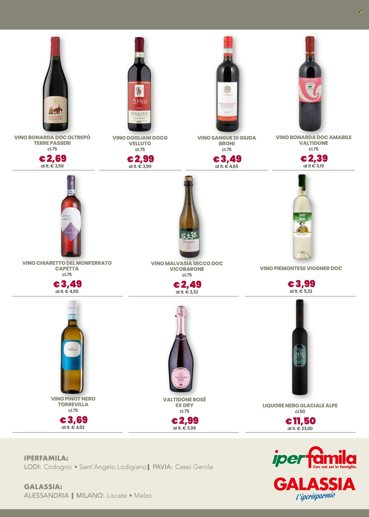 Volantino Famila - 24/7/2025 - 6/8/2025. Pagina 4