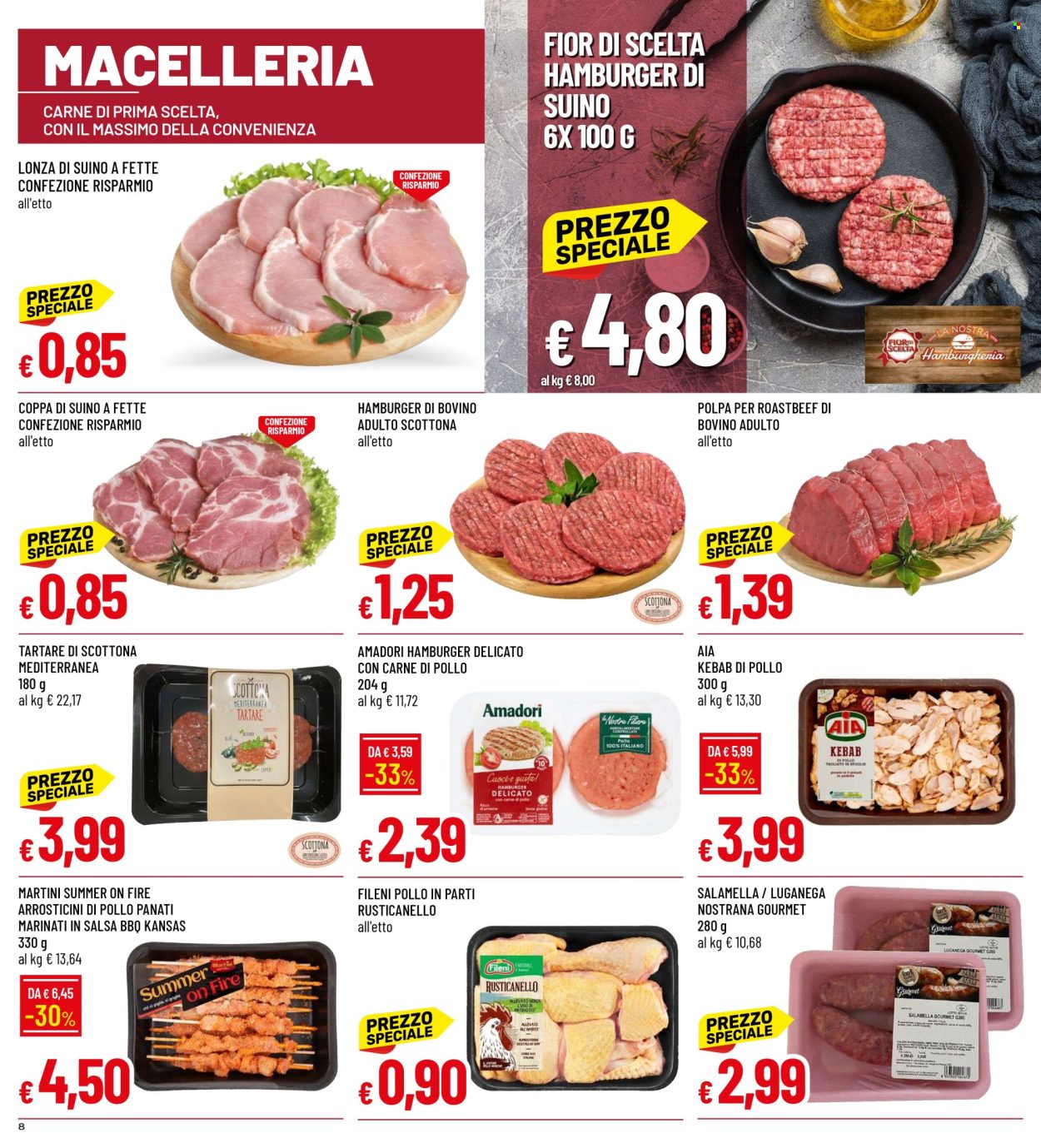 Volantino Famila - 24/7/2025 - 6/8/2025. Pagina 8