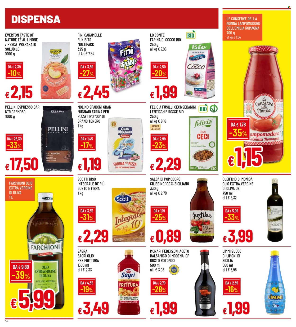 Volantino Famila - 24/7/2025 - 6/8/2025. Pagina 16