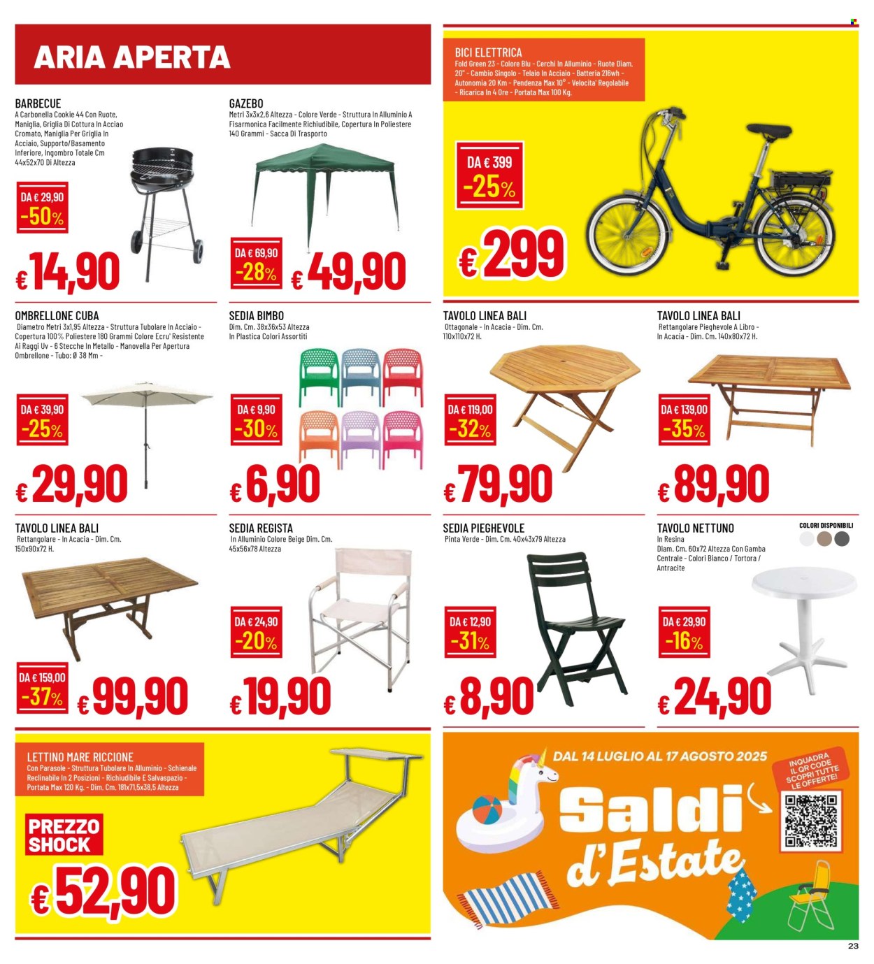 Volantino Famila - 24/7/2025 - 6/8/2025. Pagina 23