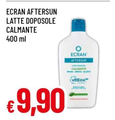 ECRAN AFTERSUN LATTE DOPOSOLE CALMANTE
