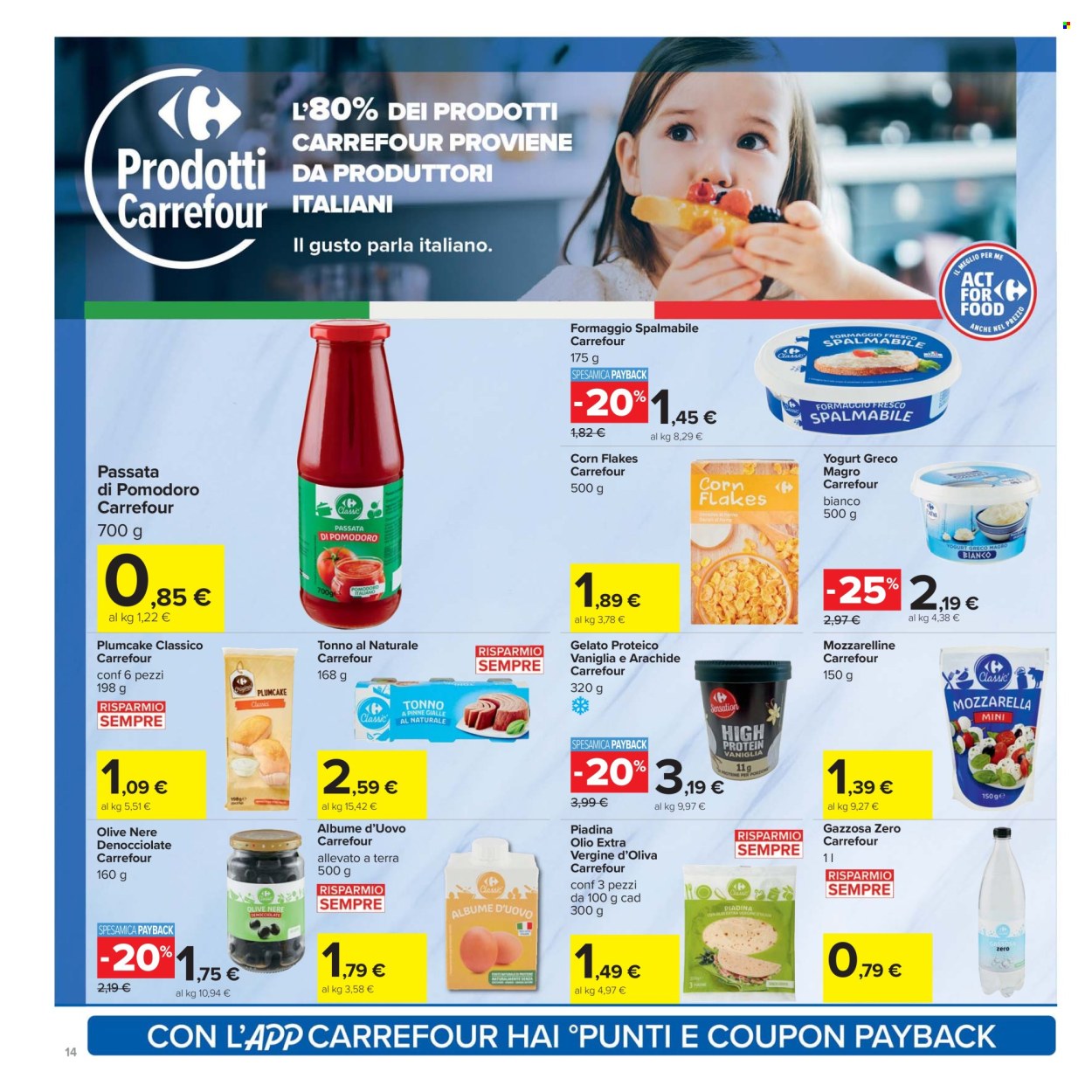Volantino Carrefour - 24/7/2025 - 6/8/2025. Pagina 14