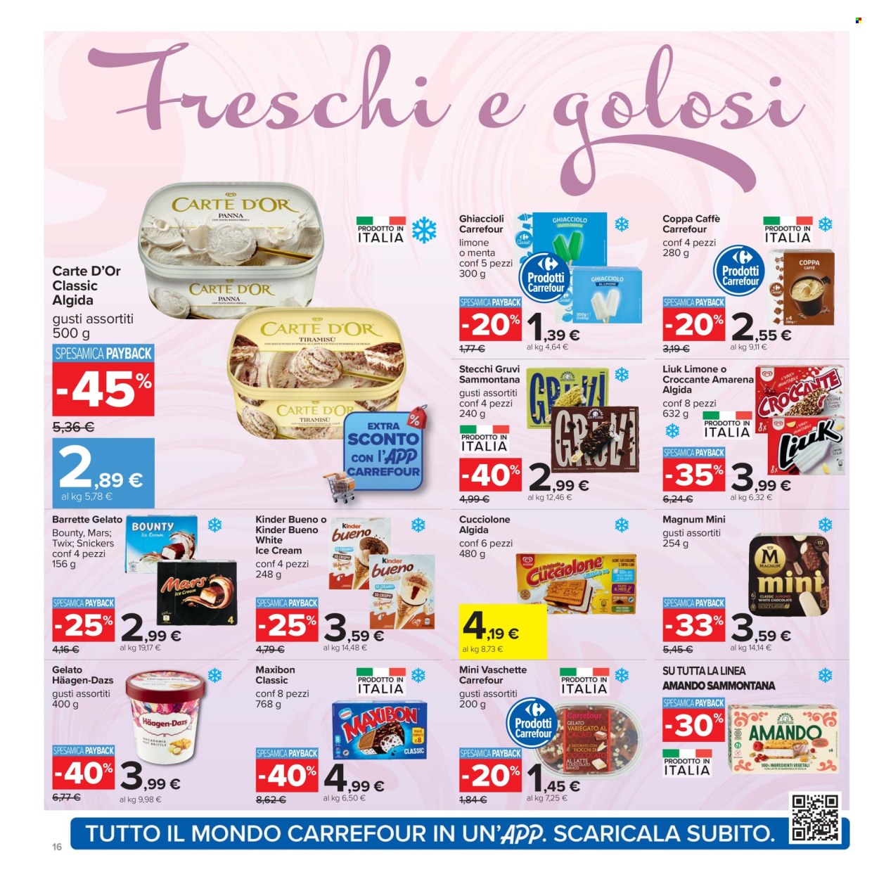 Volantino Carrefour - 24/7/2025 - 6/8/2025. Pagina 16