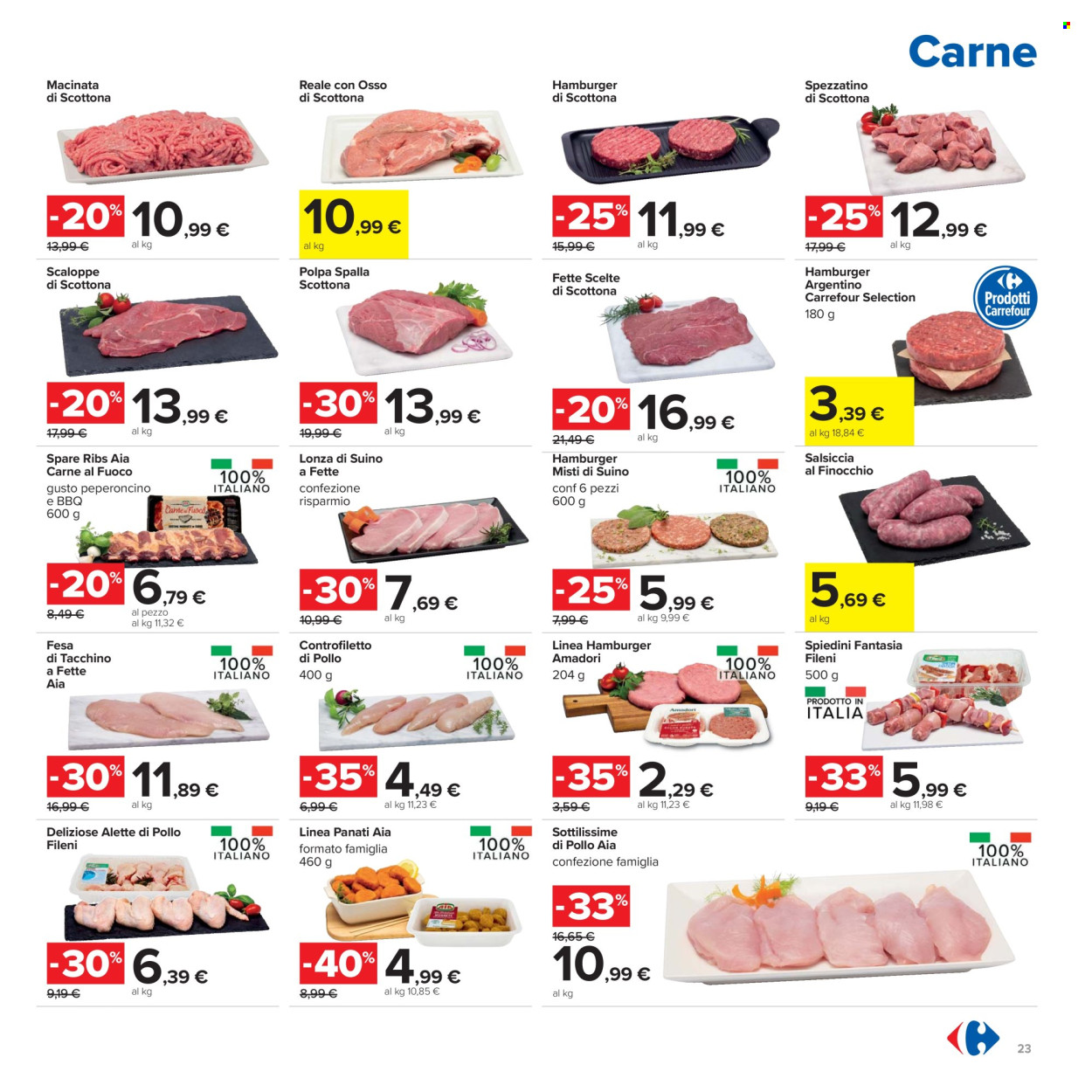 Volantino Carrefour - 24/7/2025 - 6/8/2025. Pagina 23