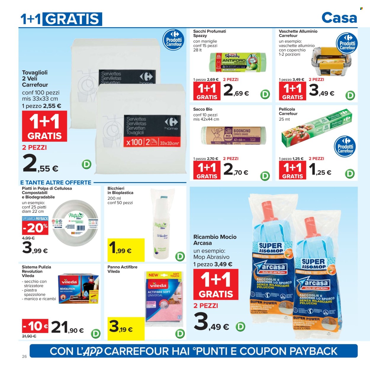Volantino Carrefour - 24/7/2025 - 6/8/2025. Pagina 26