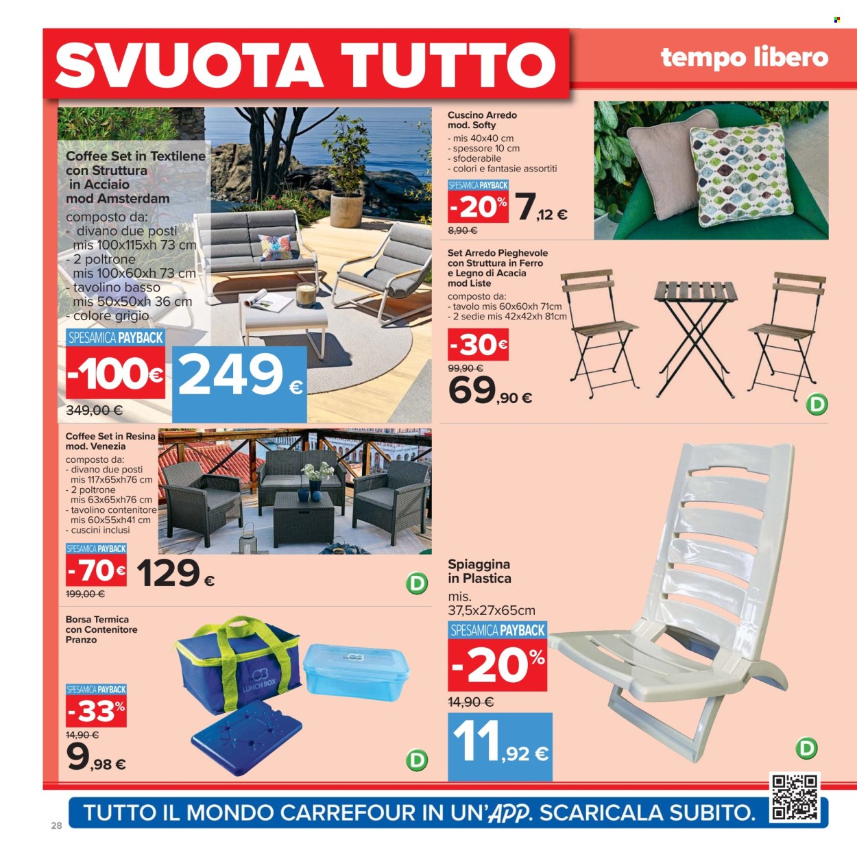 Volantino Carrefour - 24/7/2025 - 6/8/2025. Pagina 28