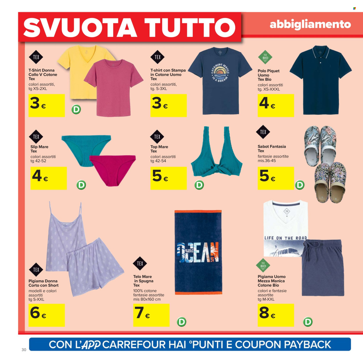 Volantino Carrefour - 24/7/2025 - 6/8/2025. Pagina 30
