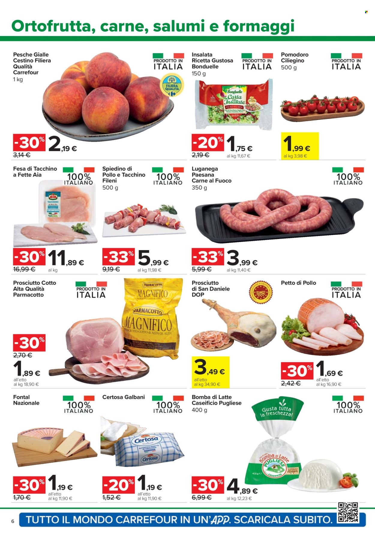 Volantino Carrefour - 24/7/2025 - 5/8/2025. Pagina 6