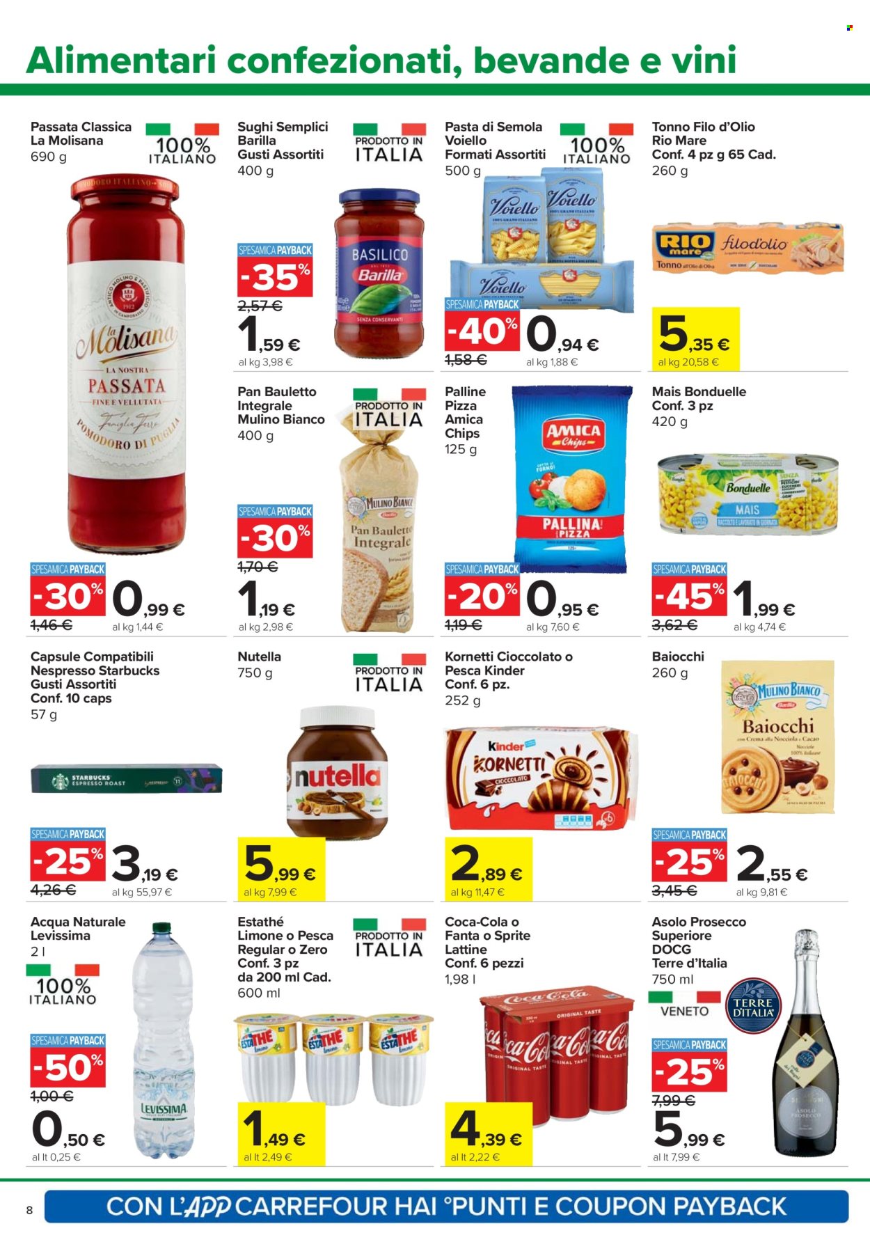Volantino Carrefour - 24/7/2025 - 5/8/2025. Pagina 8