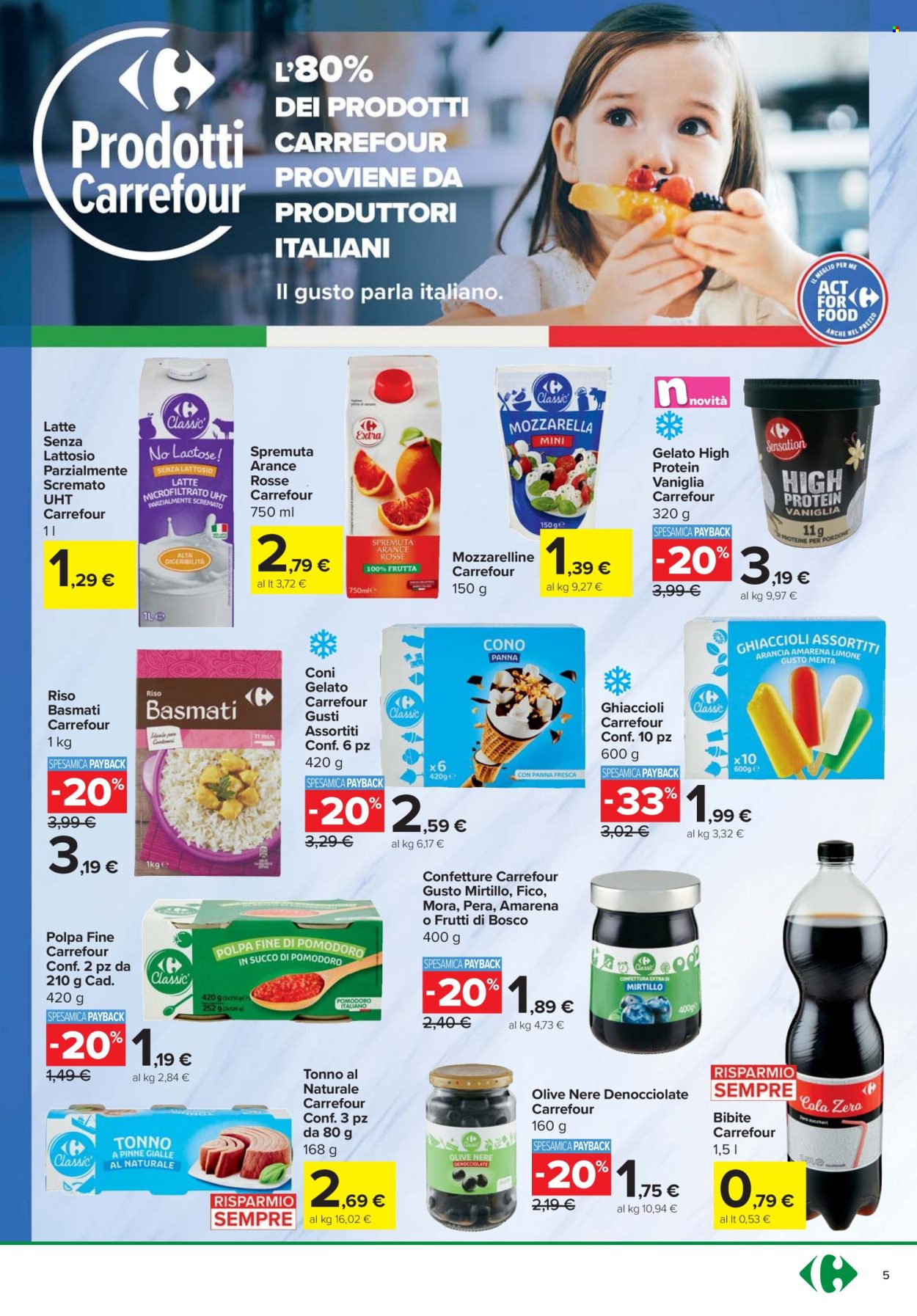 Volantino Carrefour - 24/7/2025 - 5/8/2025. Pagina 5