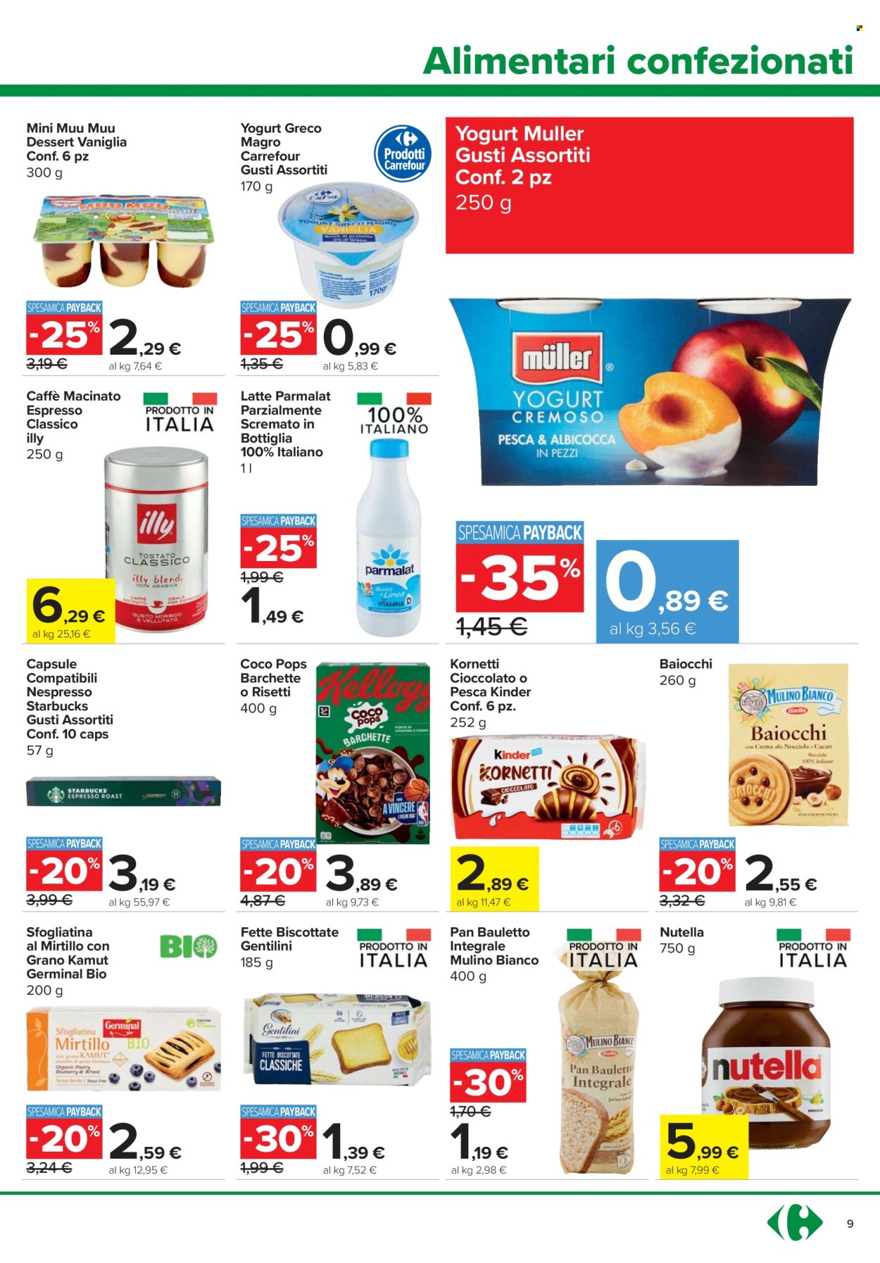 Volantino Carrefour - 24/7/2025 - 5/8/2025. Pagina 9