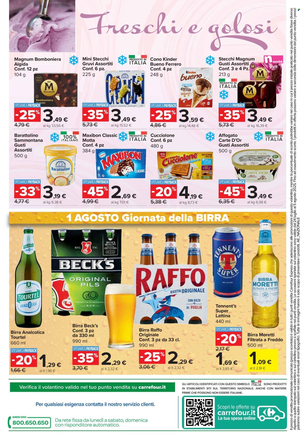Volantino Carrefour - 24/7/2025 - 5/8/2025. Pagina 14