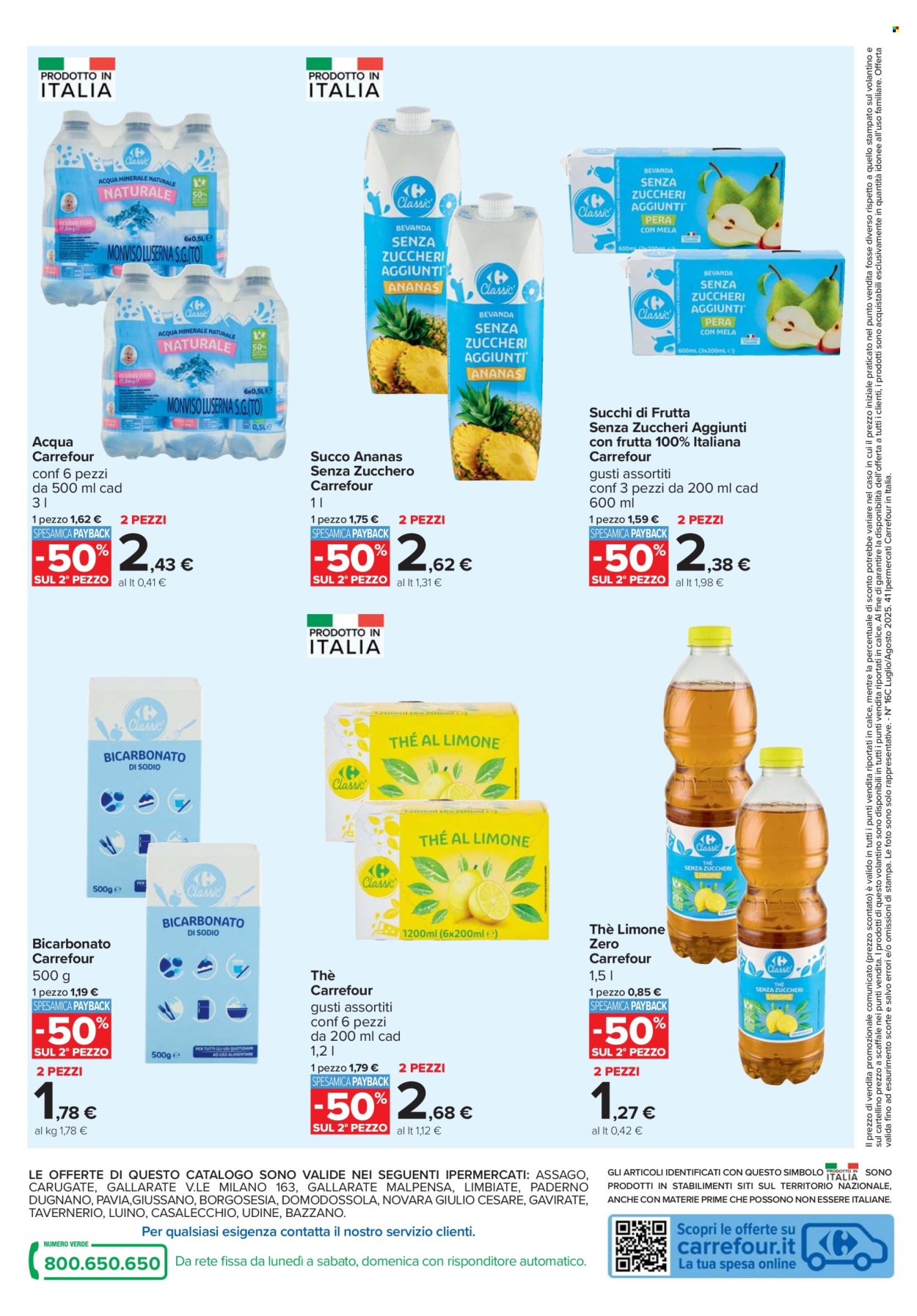 Volantino Carrefour - 14/7/2025 - 6/8/2025. Pagina 4