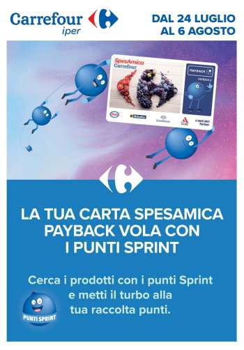 Volantino Carrefour - 24/7/2025 - 6/8/2025.