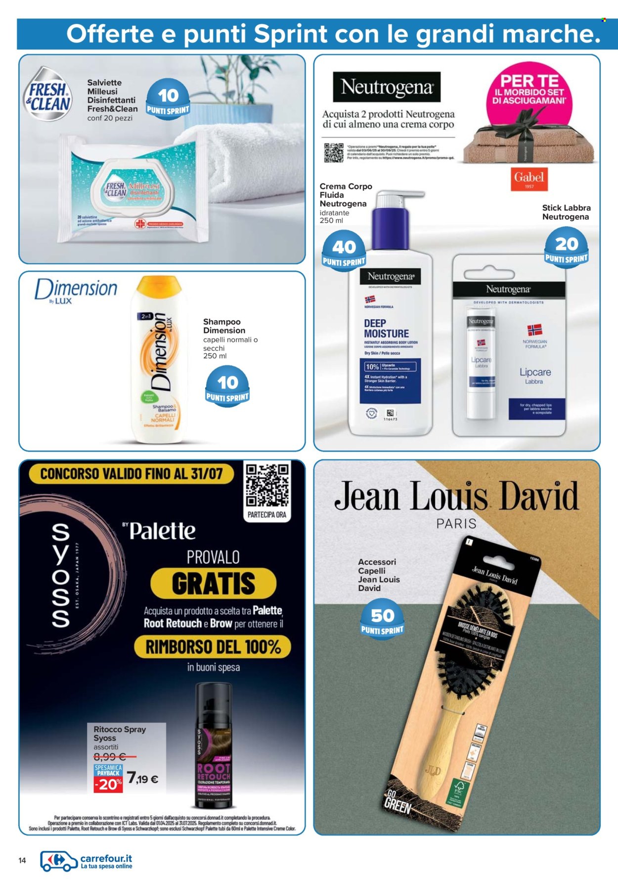 Volantino Carrefour - 24/7/2025 - 6/8/2025. Pagina 14