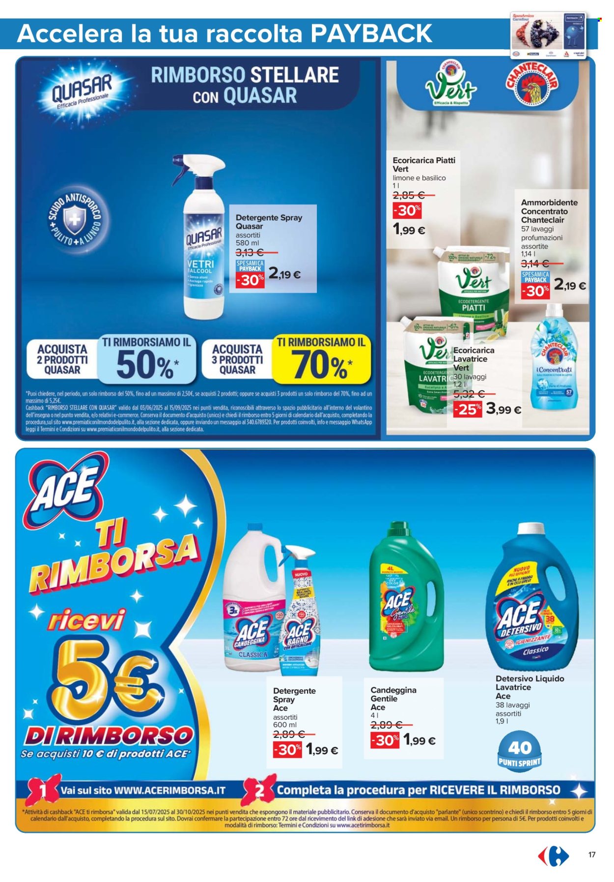 Volantino Carrefour - 24/7/2025 - 6/8/2025. Pagina 17