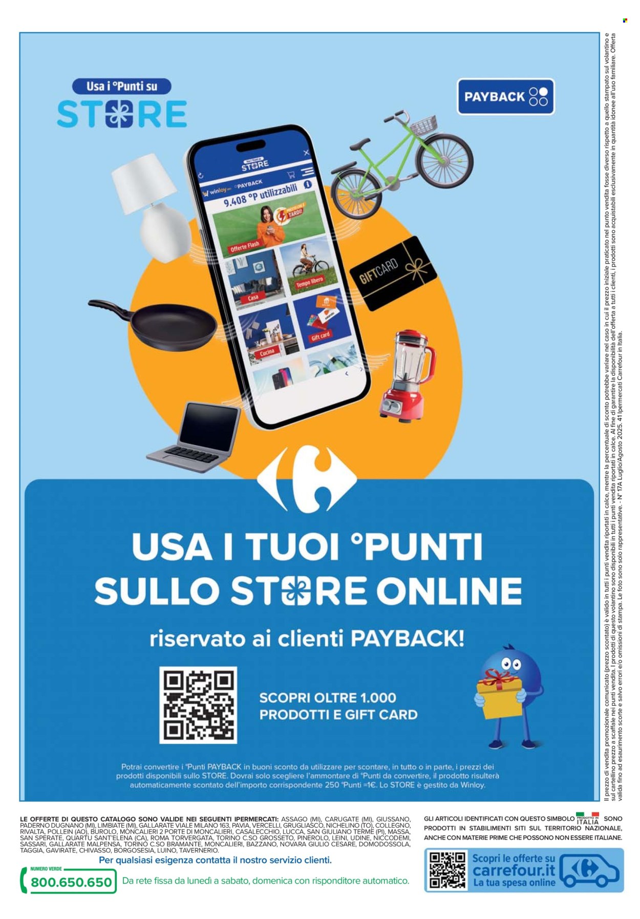 Volantino Carrefour - 24/7/2025 - 6/8/2025. Pagina 22