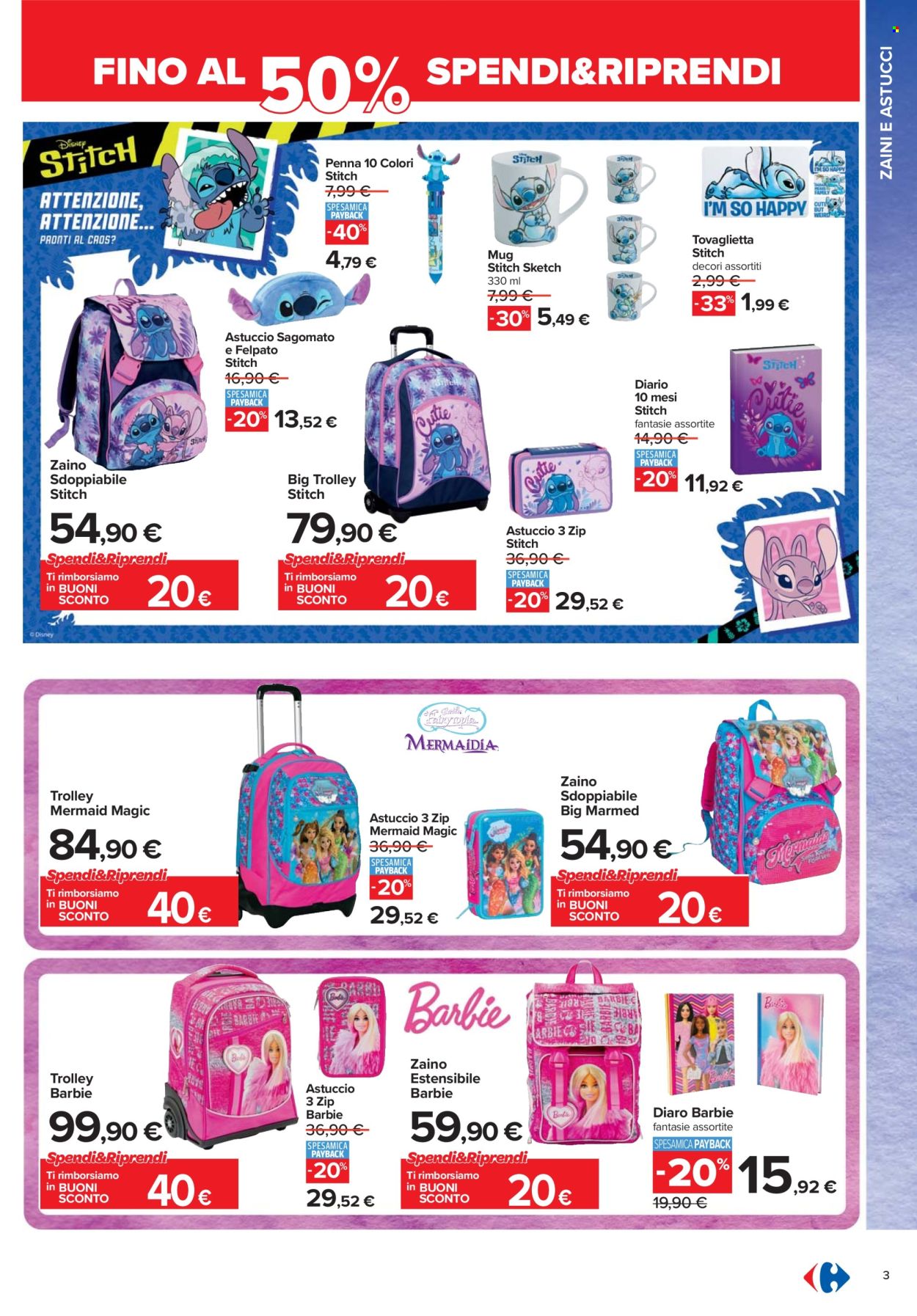 Volantino Carrefour - 24/7/2025 - 4/9/2025. Pagina 3