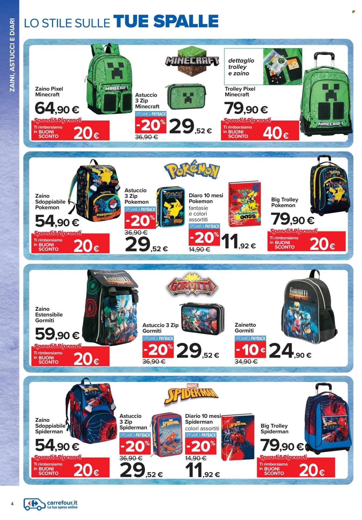 Volantino Carrefour - 24/7/2025 - 4/9/2025. Pagina 4