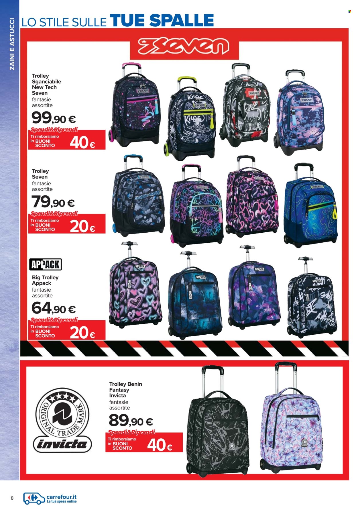 Volantino Carrefour - 24/7/2025 - 4/9/2025. Pagina 8