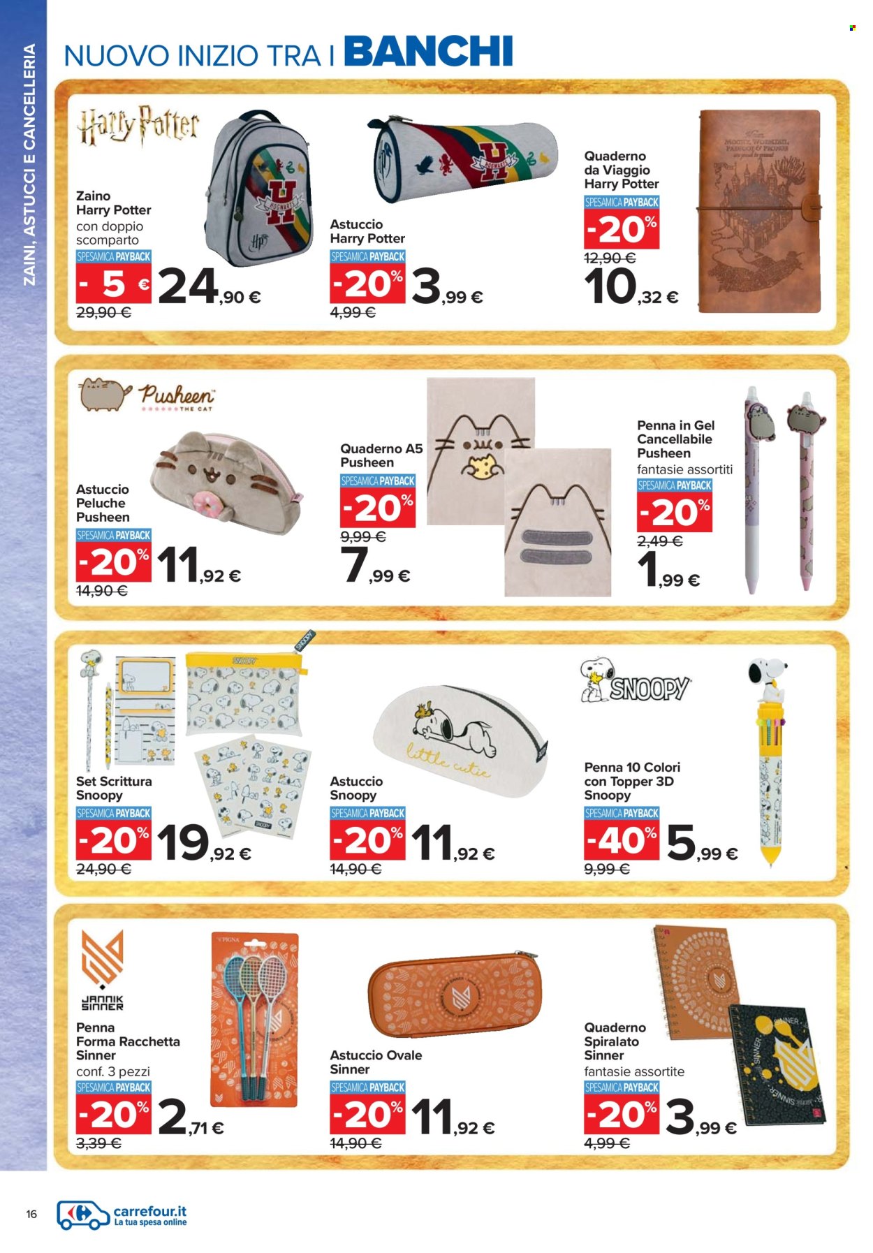 Volantino Carrefour - 24/7/2025 - 4/9/2025. Pagina 16