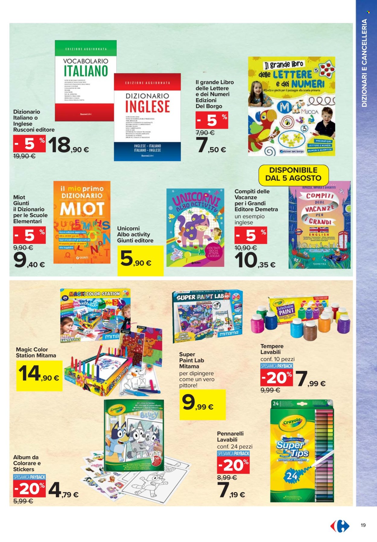 Volantino Carrefour - 24/7/2025 - 4/9/2025. Pagina 19