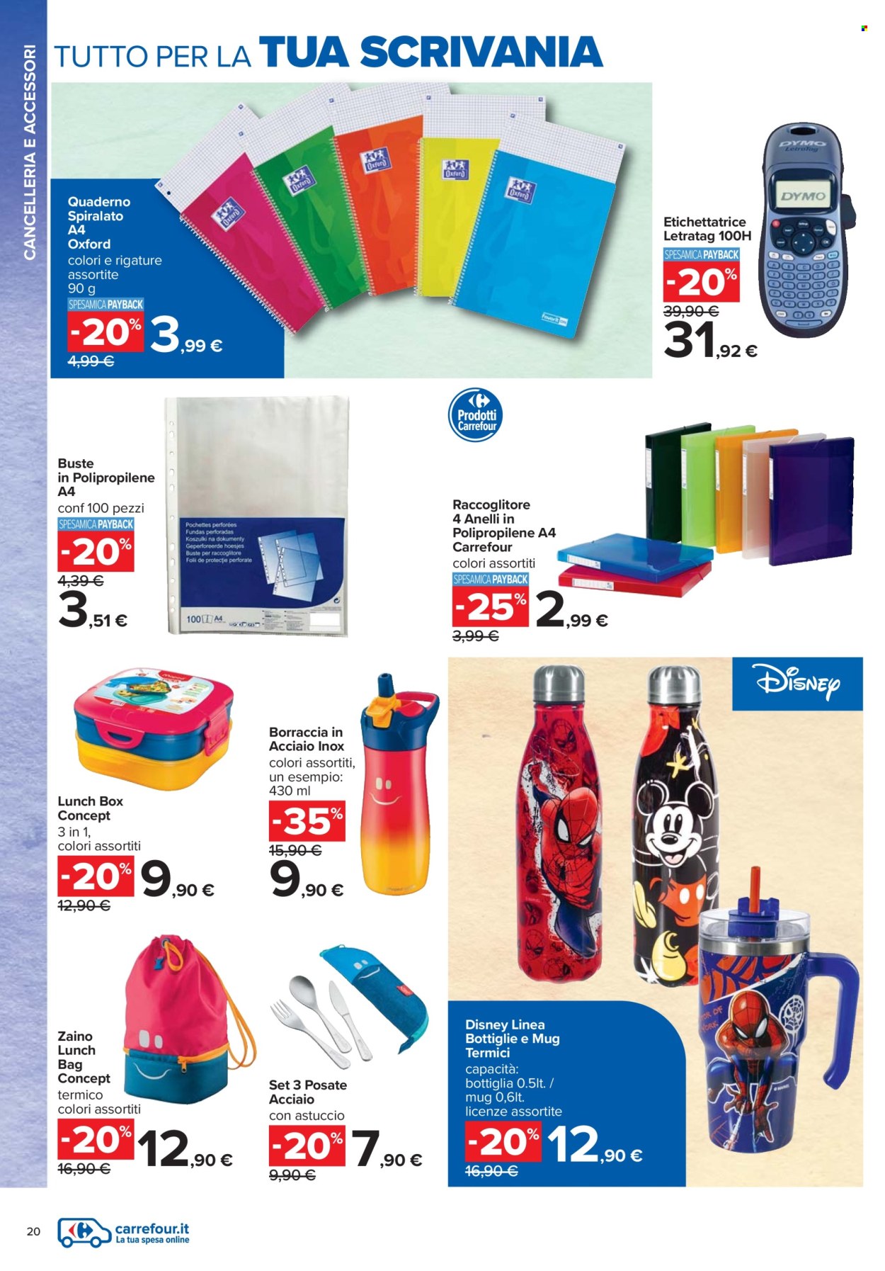 Volantino Carrefour - 24/7/2025 - 4/9/2025. Pagina 20