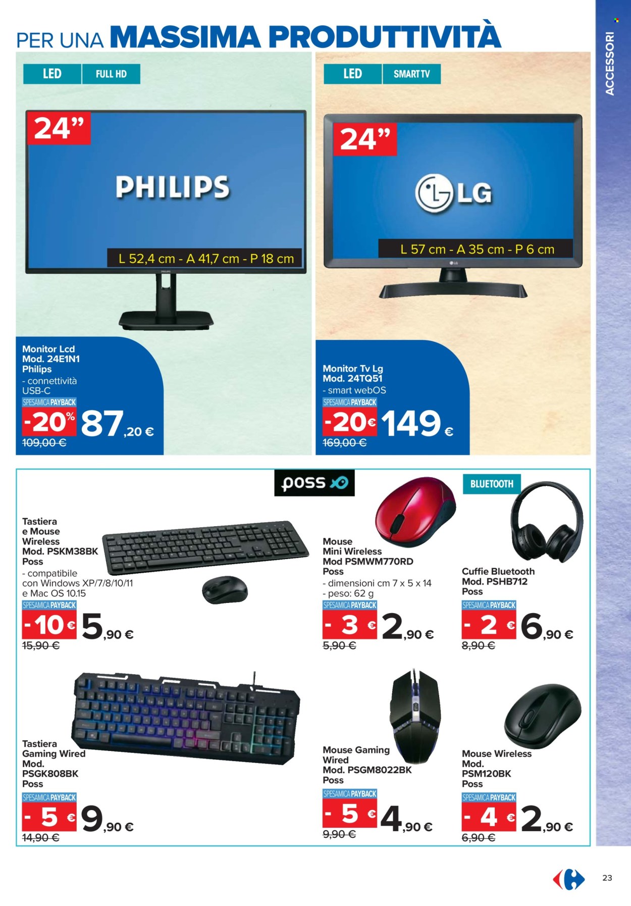 Volantino Carrefour - 24/7/2025 - 4/9/2025. Pagina 23