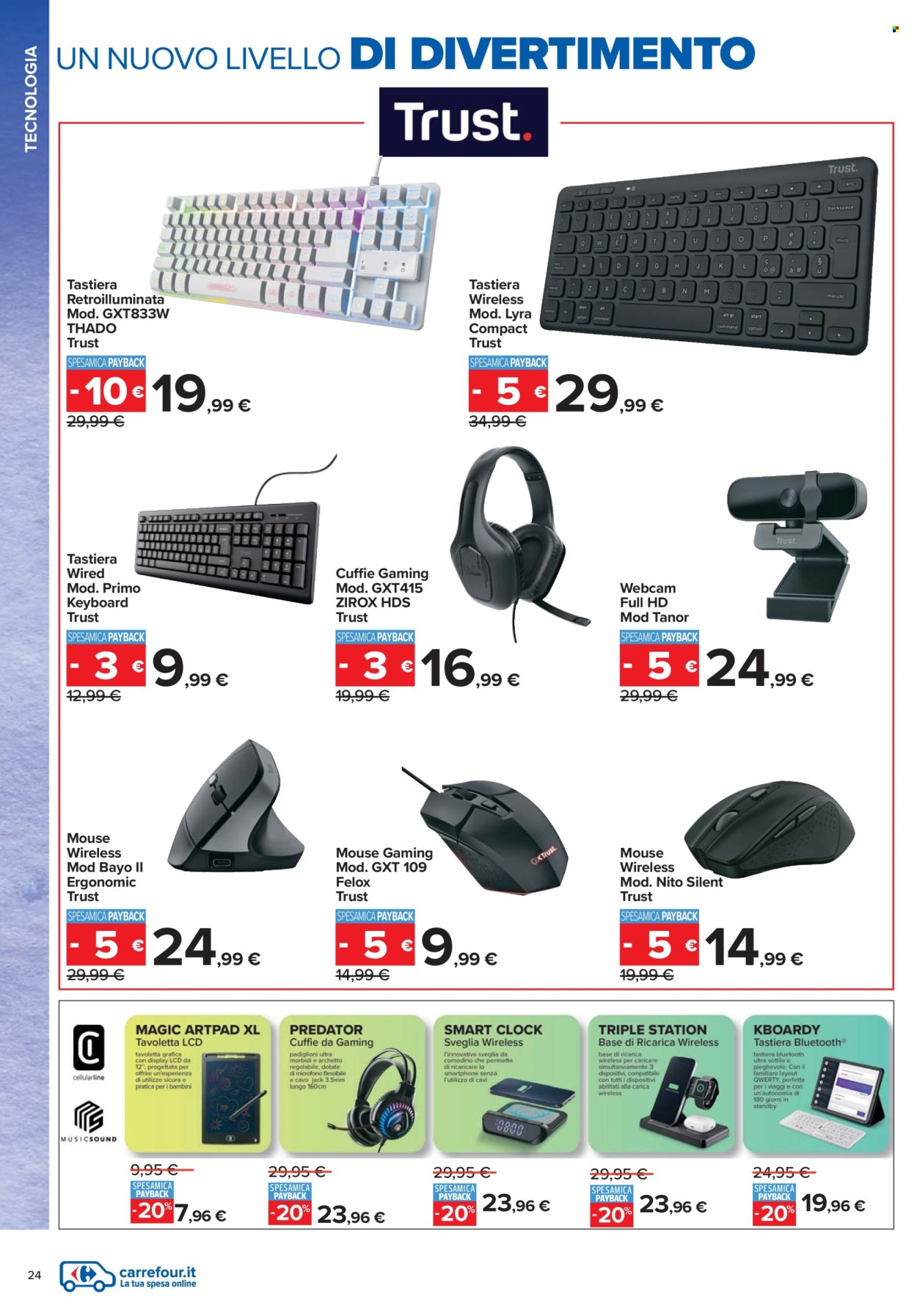 Volantino Carrefour - 24/7/2025 - 4/9/2025. Pagina 24