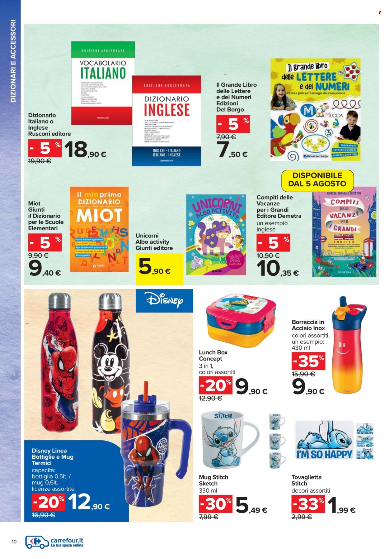 Volantino Carrefour - 24/7/2025 - 4/9/2025. Pagina 10