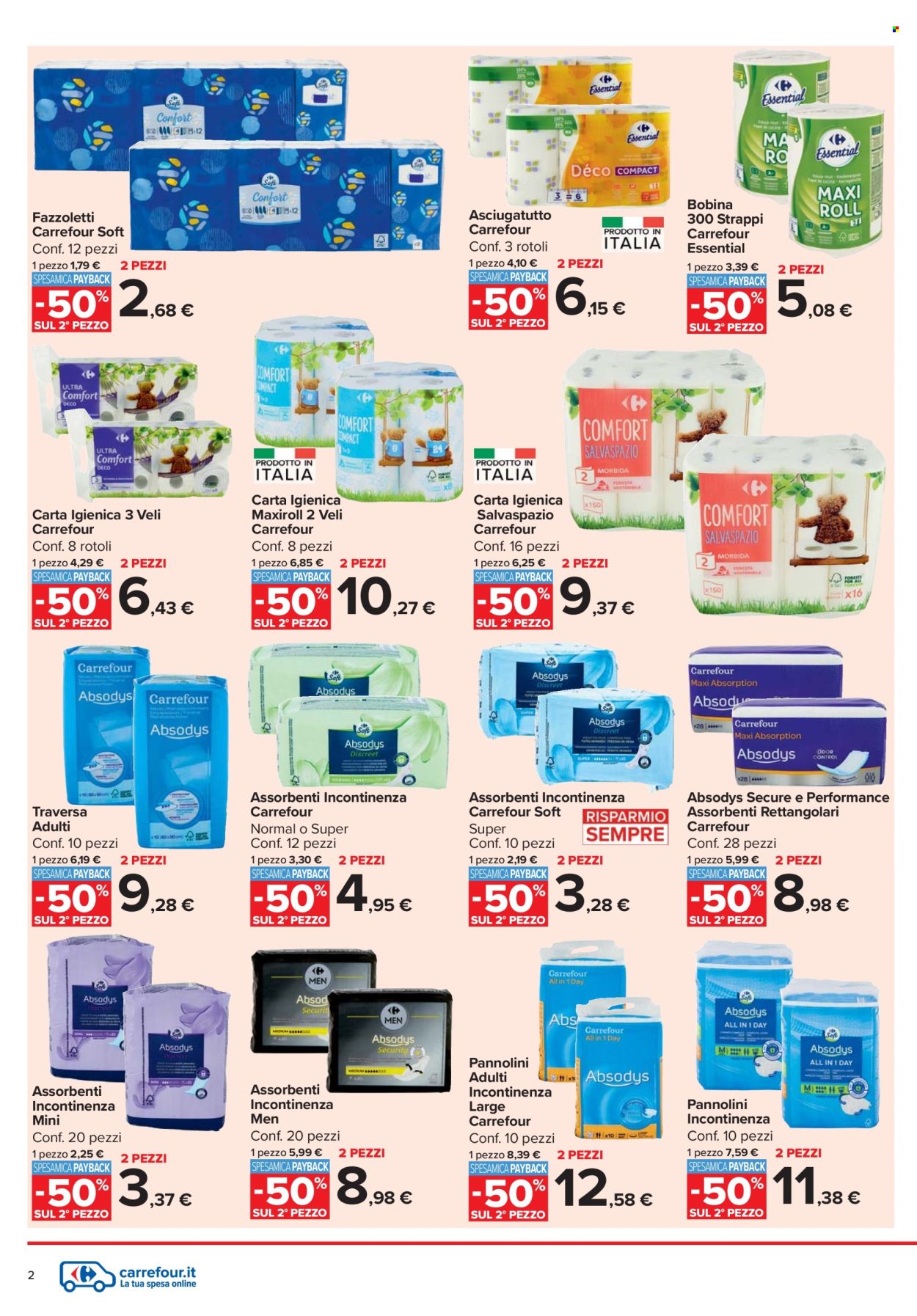 Volantino Carrefour - 14/7/2025 - 6/8/2025. Pagina 2