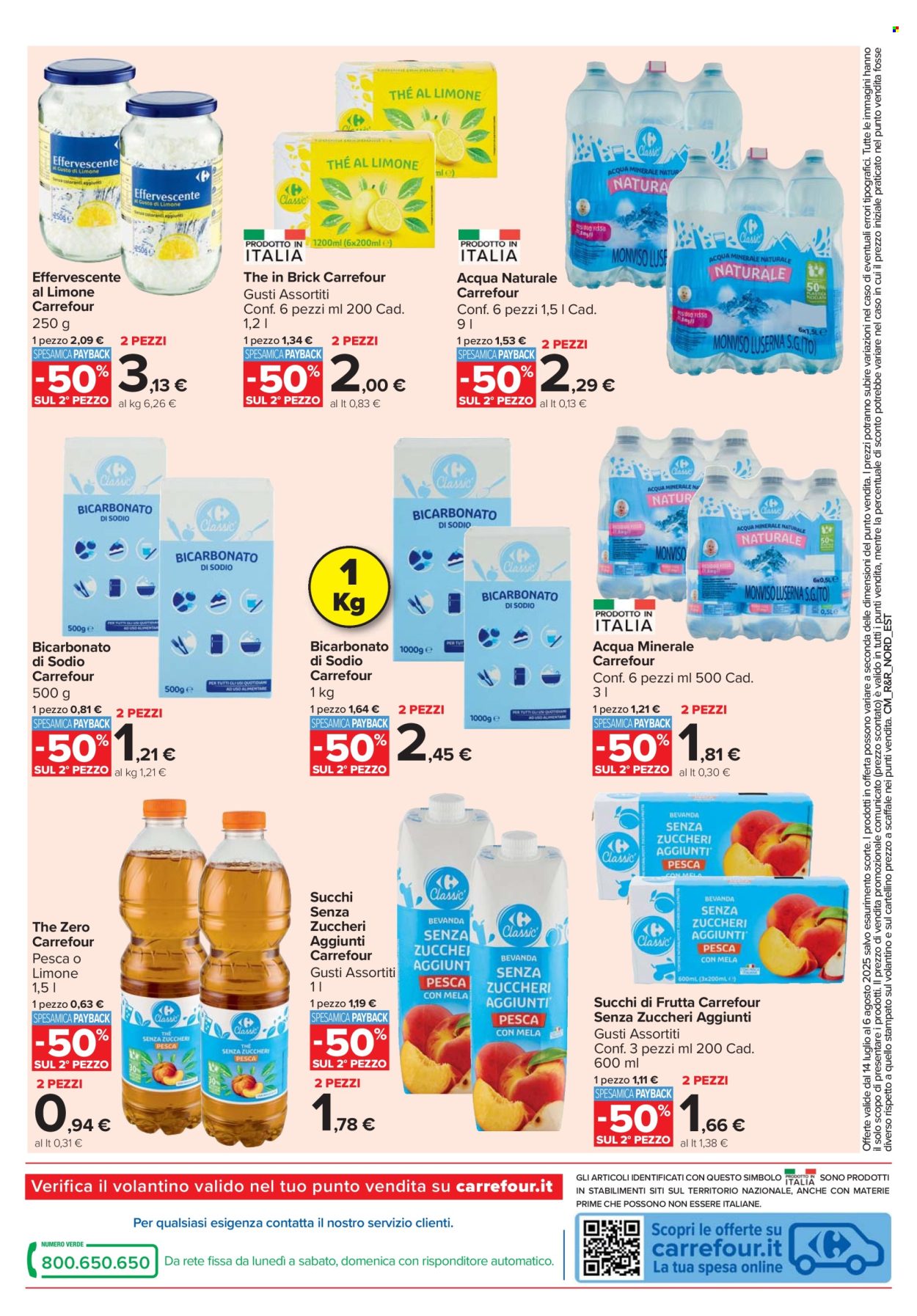 Volantino Carrefour - 14/7/2025 - 6/8/2025. Pagina 4