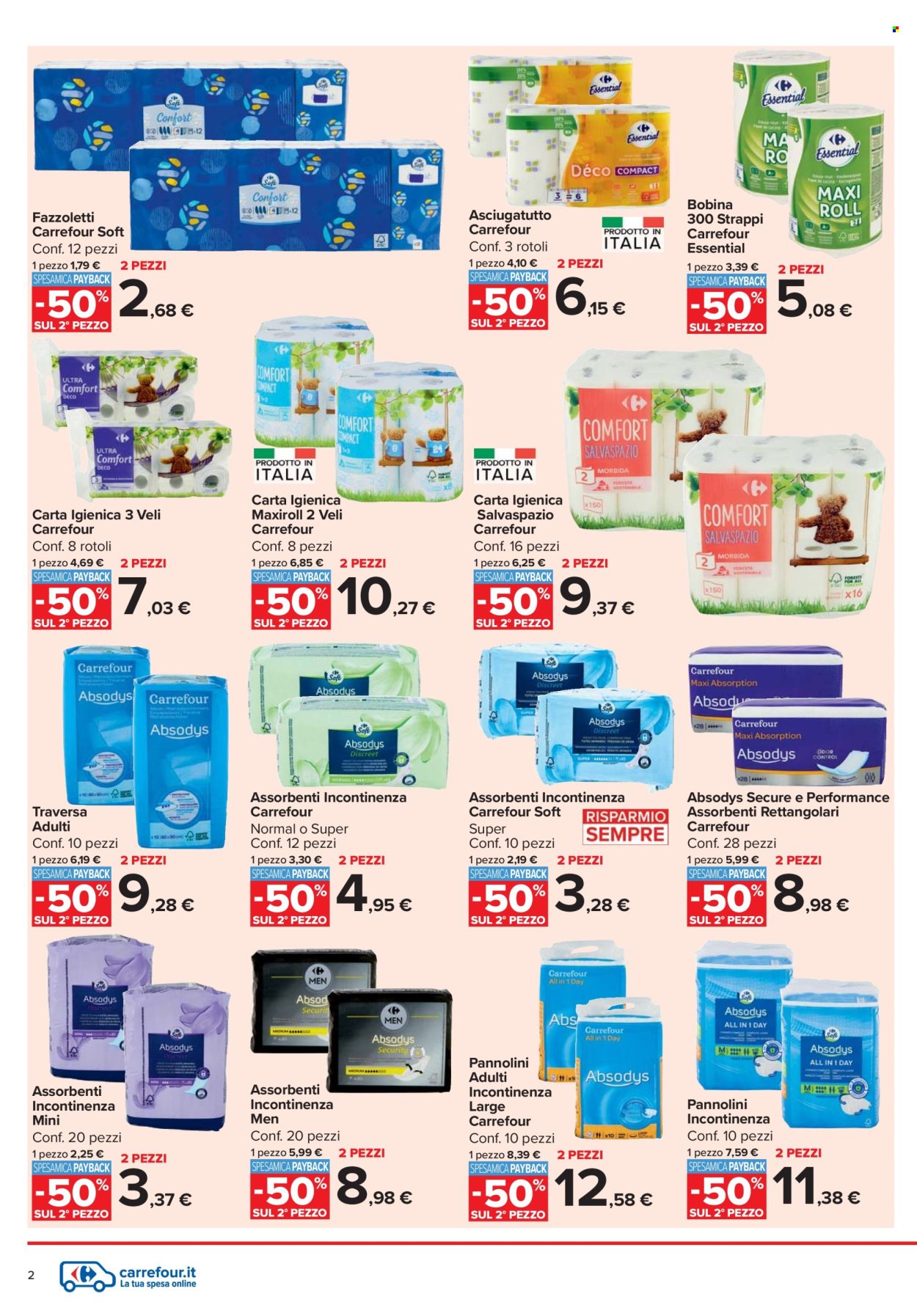 Volantino Carrefour - 14/7/2025 - 6/8/2025. Pagina 2