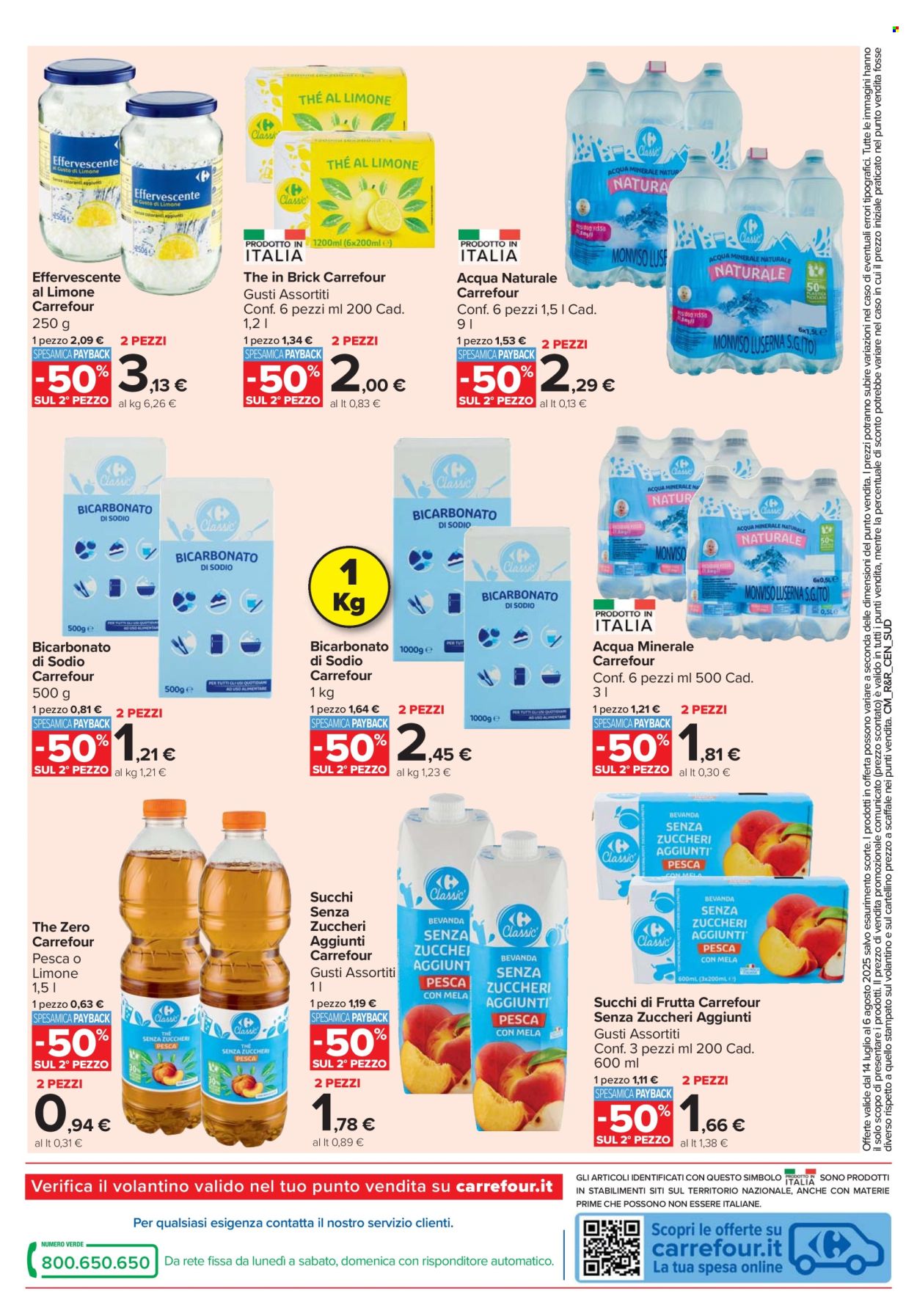 Volantino Carrefour - 14/7/2025 - 6/8/2025. Pagina 4